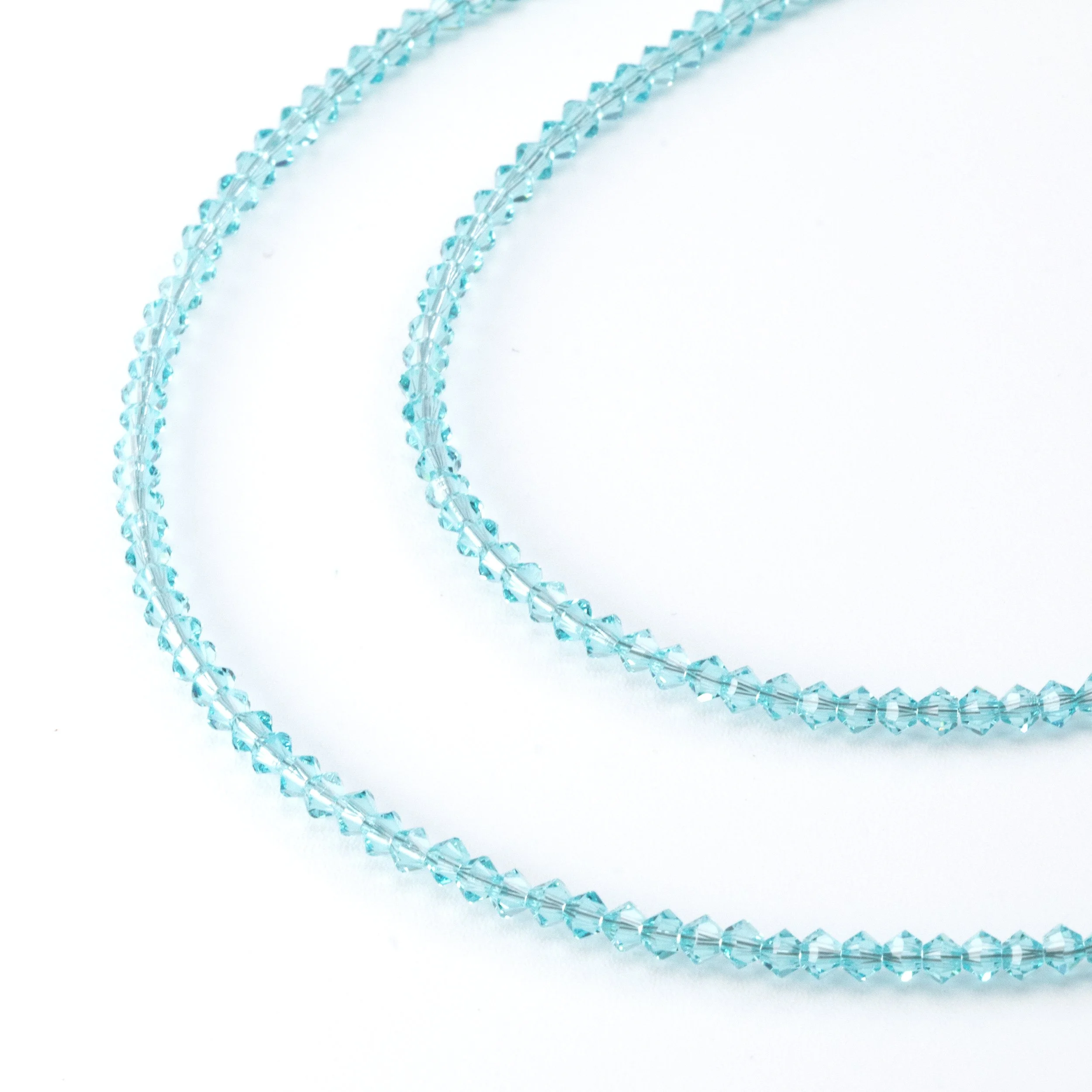 Swarovski Light Turquoise Crystal Hat Band Layer