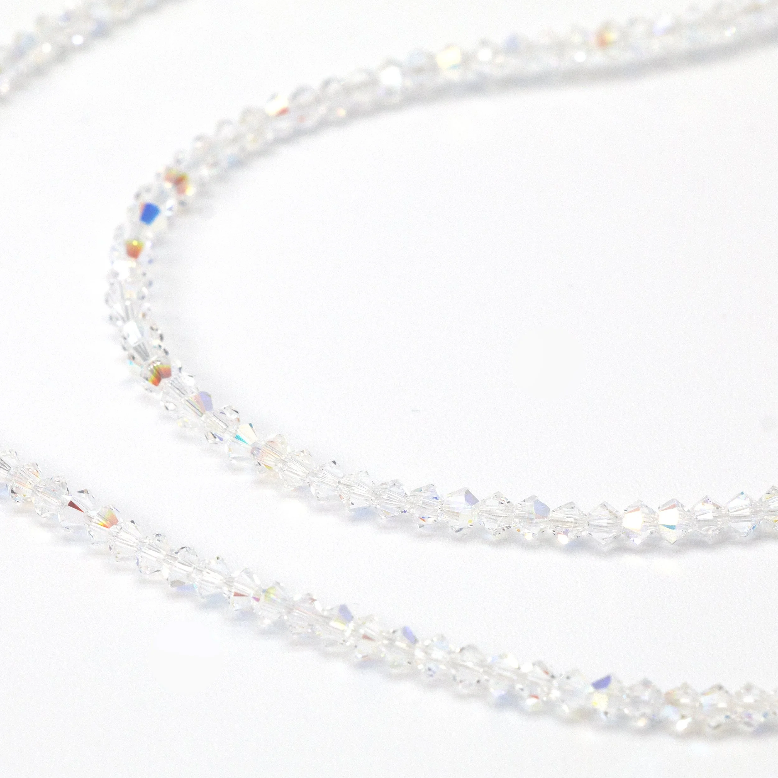 Swarovski Crystal Aurore Boreale Hat Band Layer