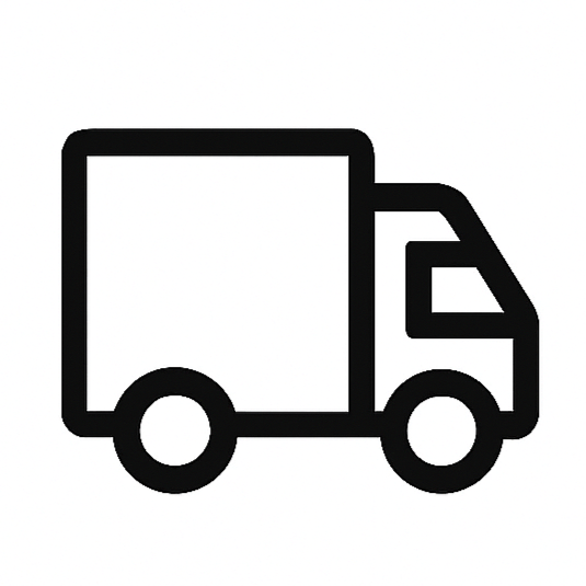 Icon of a delivery truck or moving truck