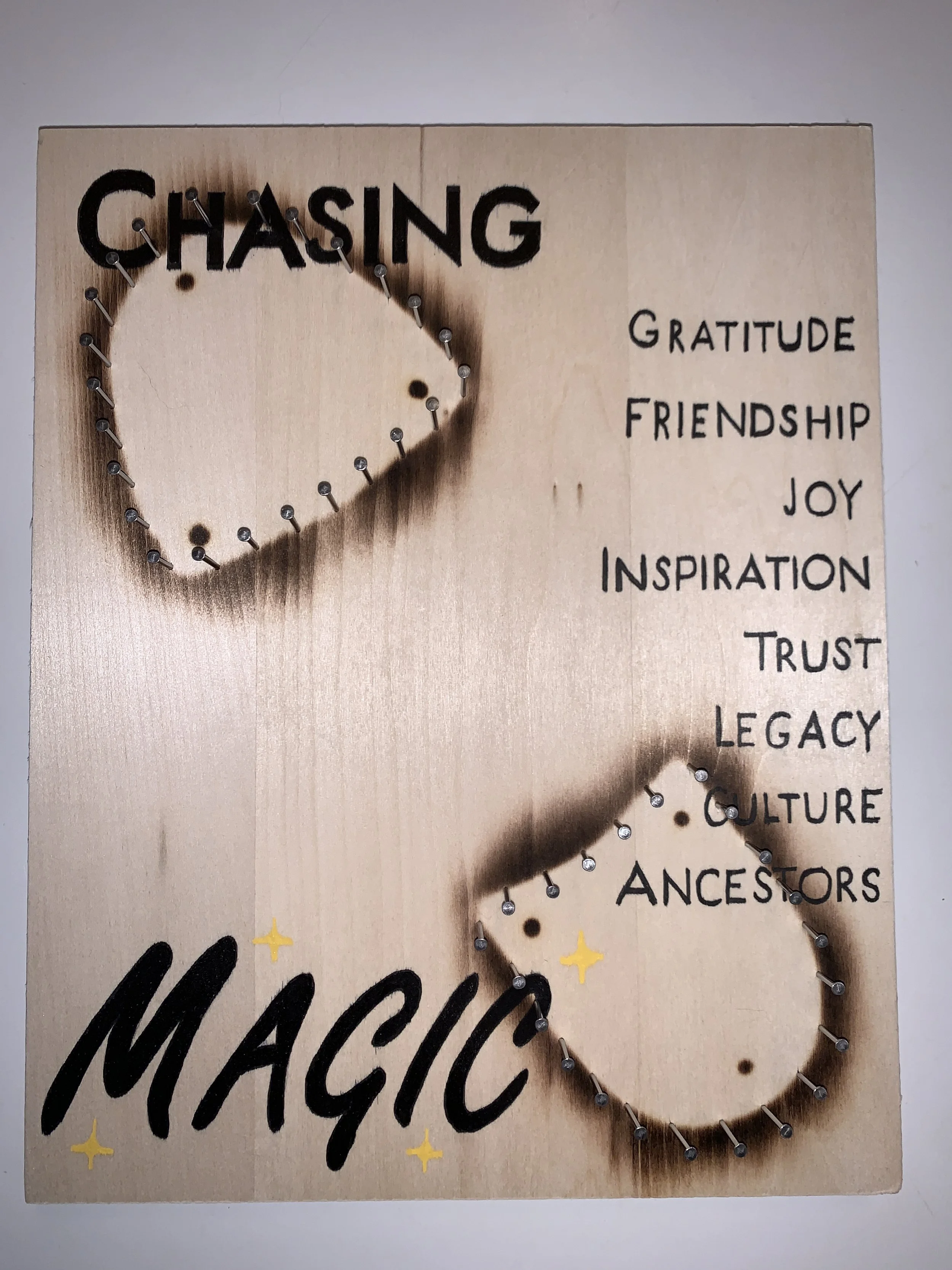 "Chasing Magic" for Ayodele Casel
8 x 10
2022