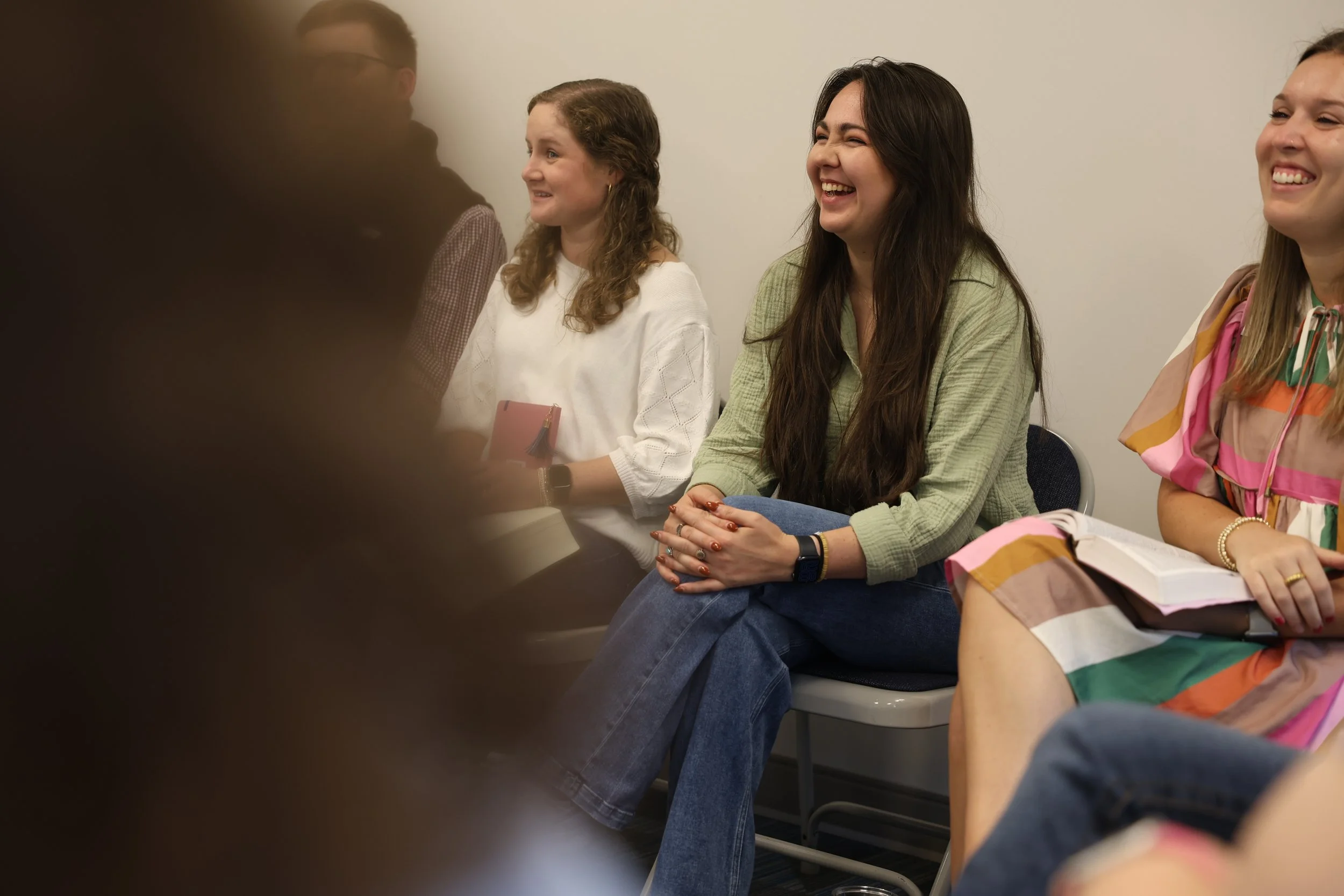 Young Adults enjoying their Small Group.