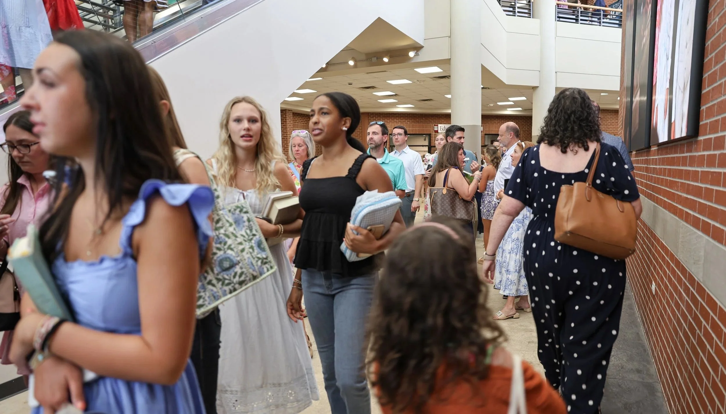 High Schoolers enjoying time between Sunday services
