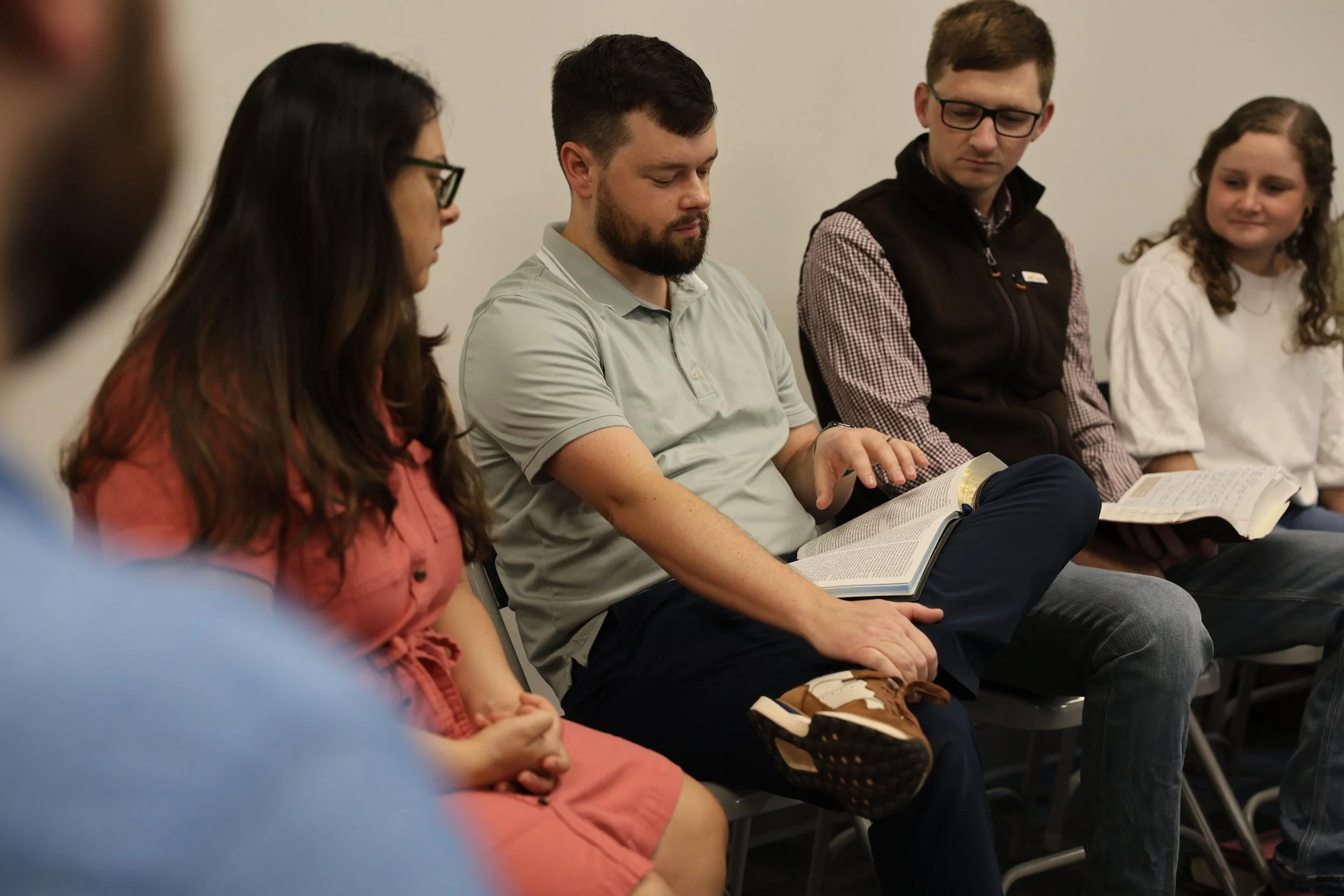 An adult Small Group strengthening faith together.