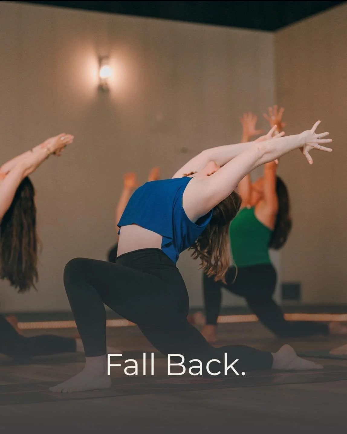 Don't forget to set your clocks back tonight! 😉 

Daylight Saving Time ends tomorrow, so enjoy that extra hour of sleep💤

Check out our schedule and let's flow into fall together! 🍁 

S U N D A Y  S C H E D U L E &bull; 

8AM HATHA 
9:30AM POWER
1
