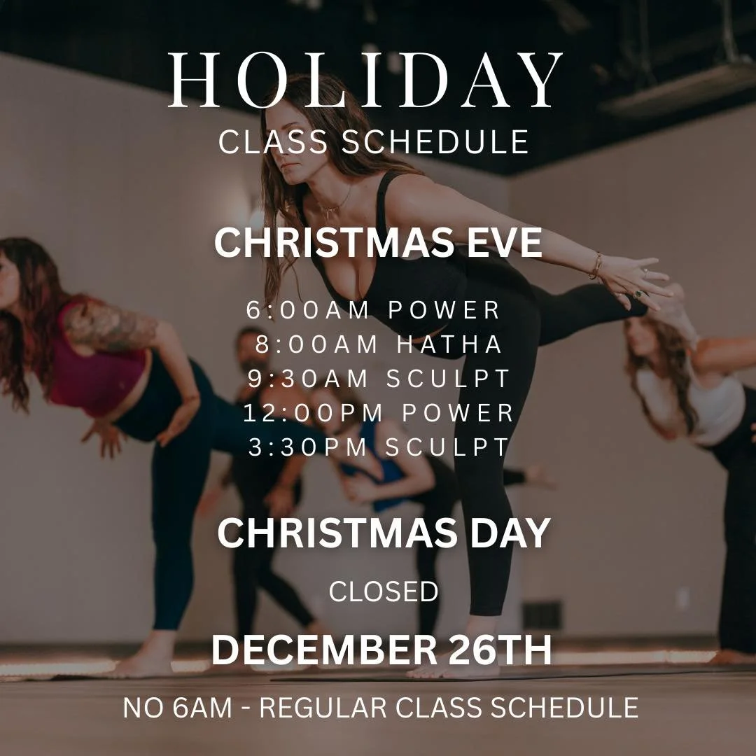 Practice with us before your holiday festivities ✨🎄

Happy Holidays from us to you!✨🩵