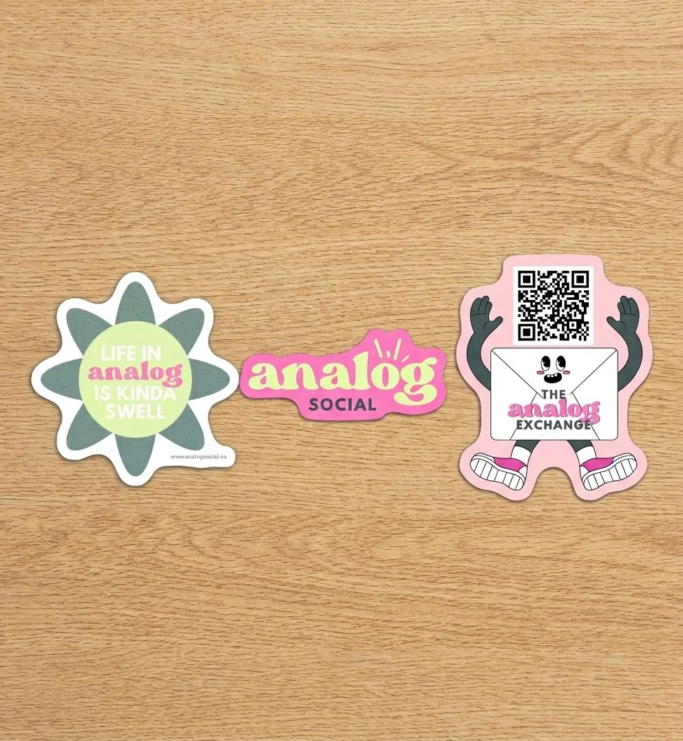 Analog Social Sticker Pack