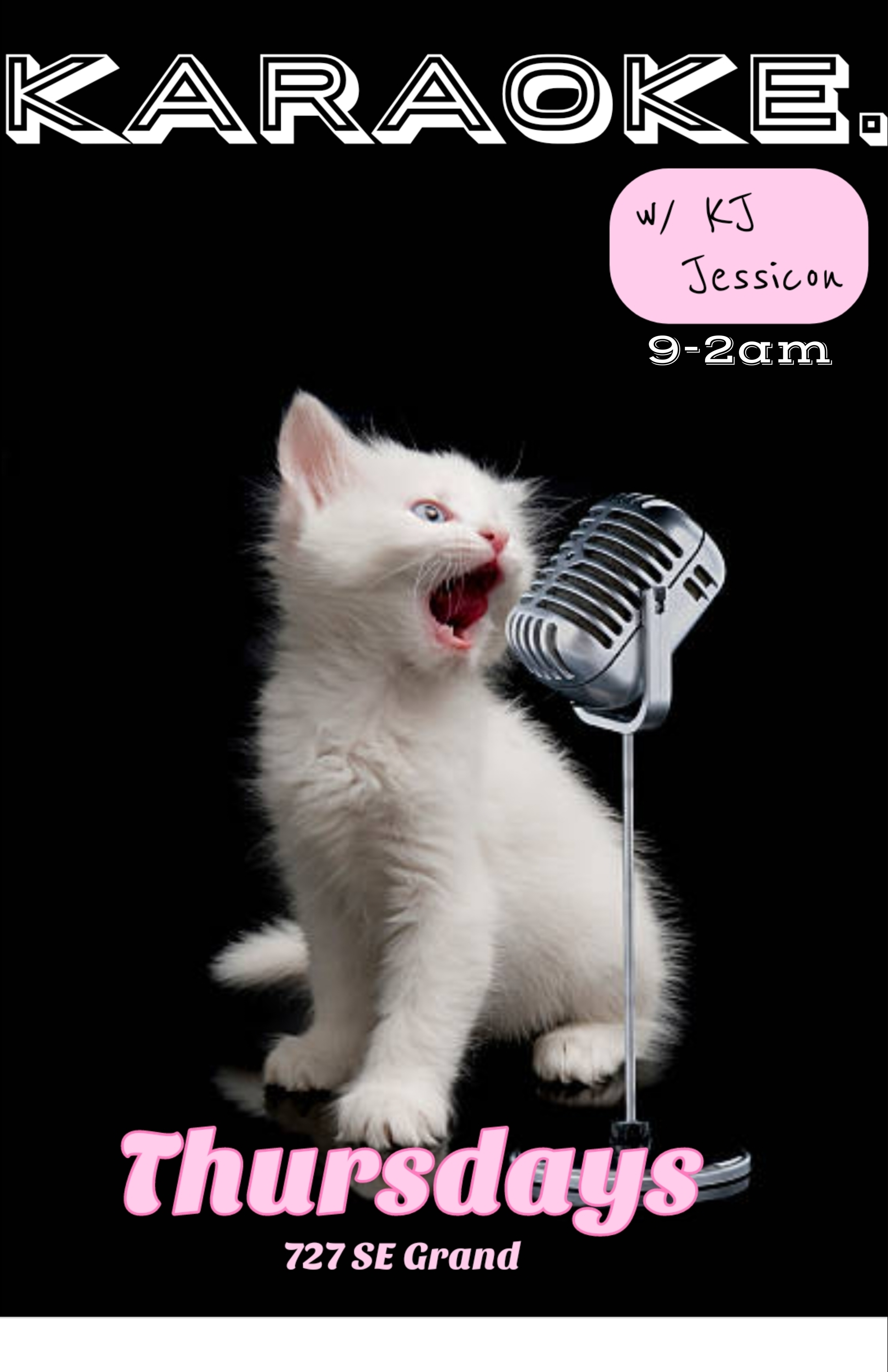 Karaoke. with KJ Jessicon event image