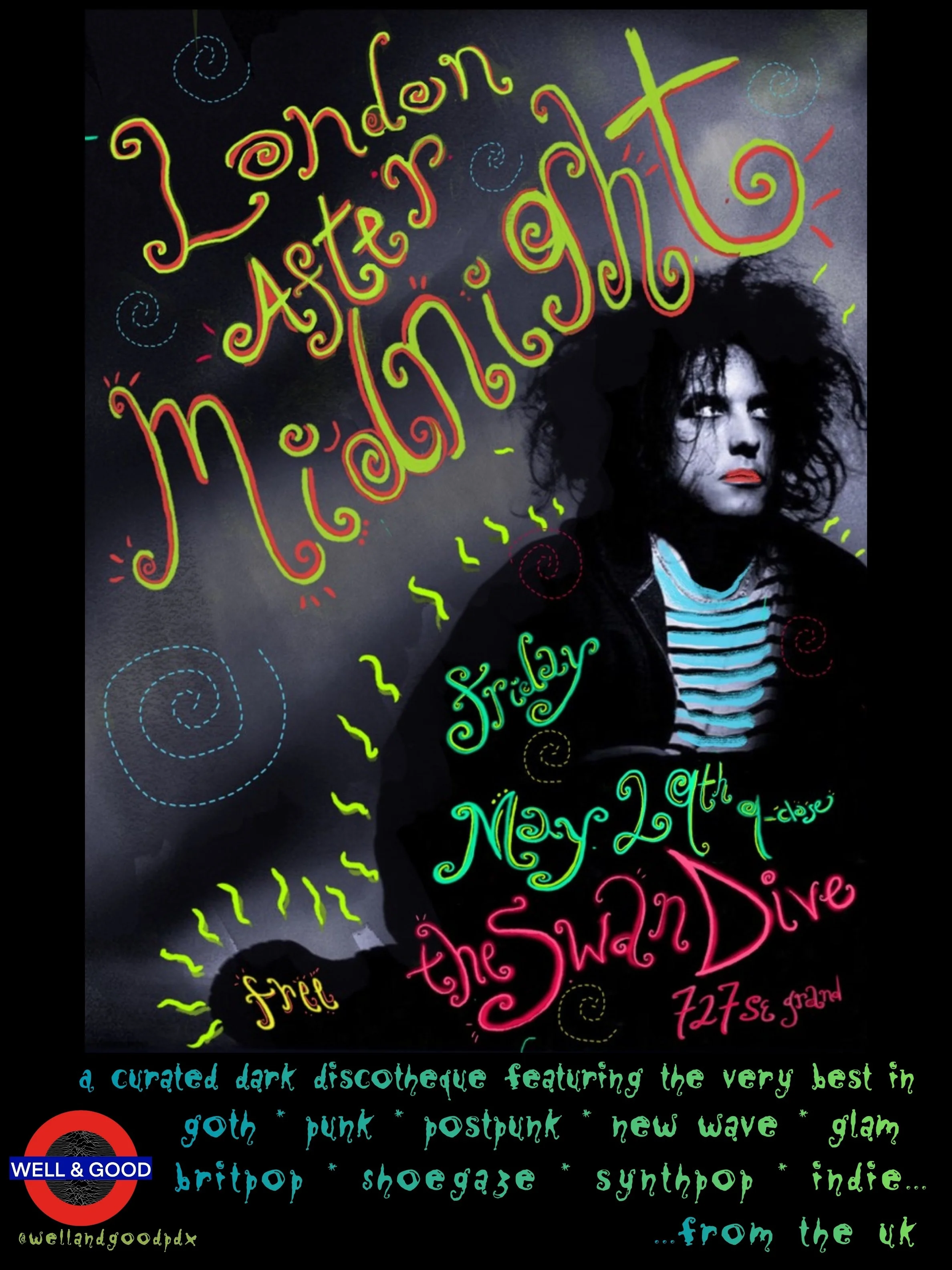 London After Midnight w/ Well&Good event image