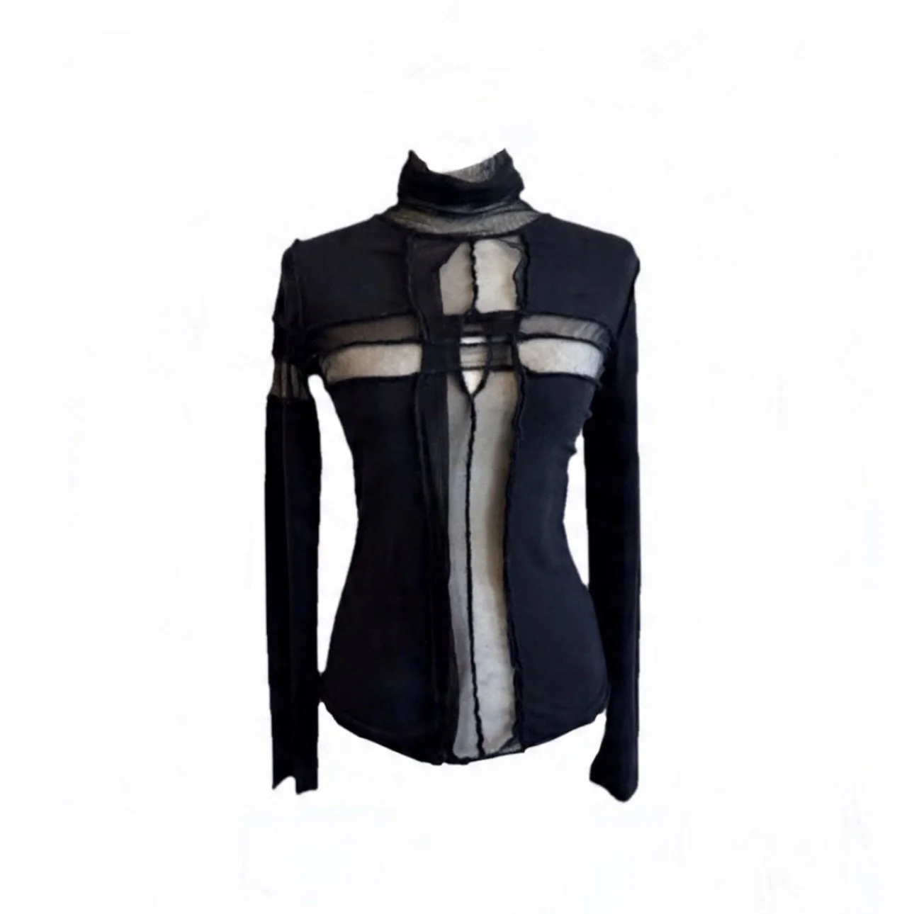 Jean Paul Gaultier 1990s Cross Mesh Top 

Available along with many other rare vintage gems at keeleyshea.com 🖤

#vintagedesigner #archivefashion #designer #luxuryvintage #jeanpaulgaultier