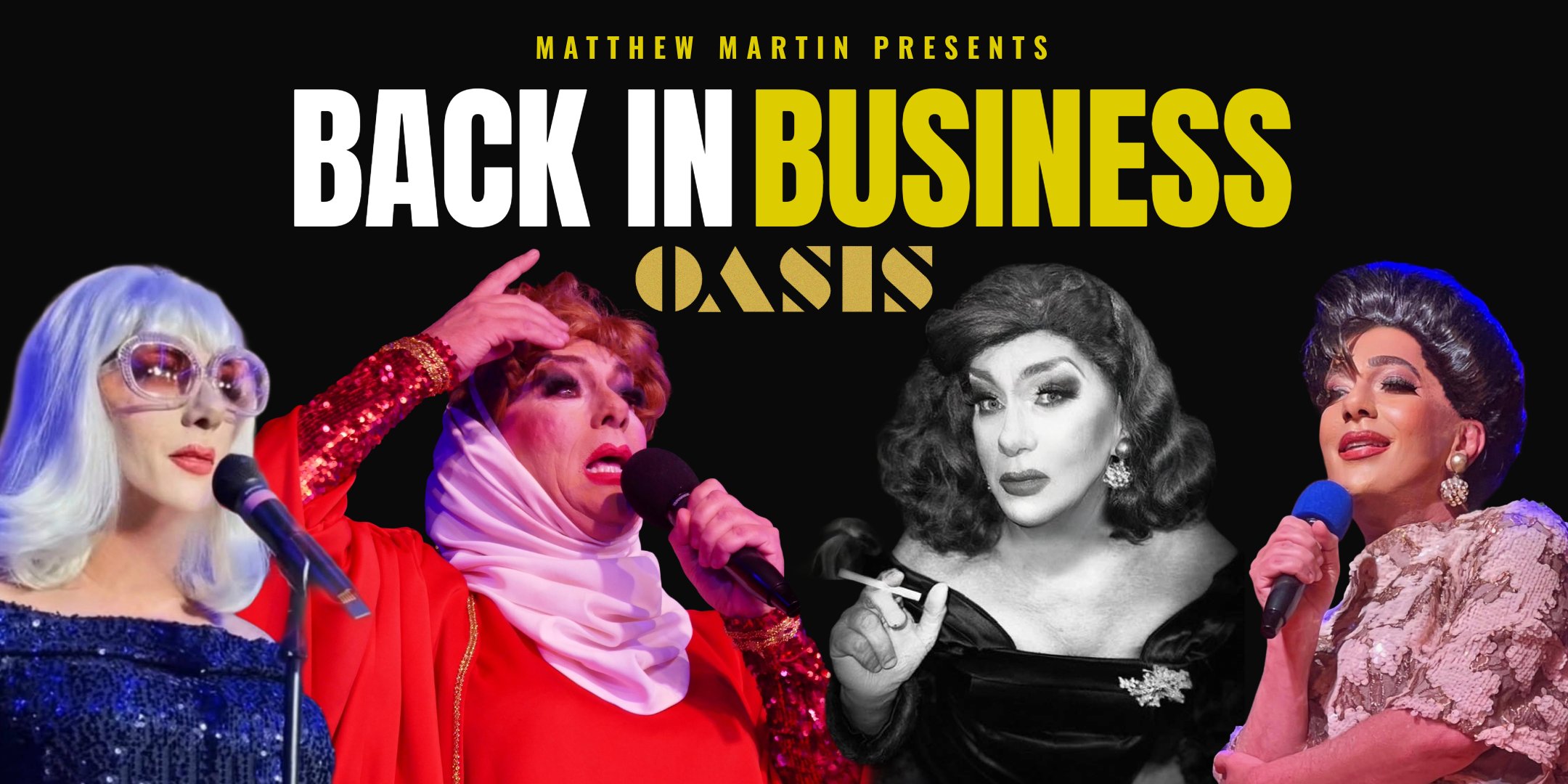 MATTHEW MARTIN BACK IN BUSINESS SF OASIS