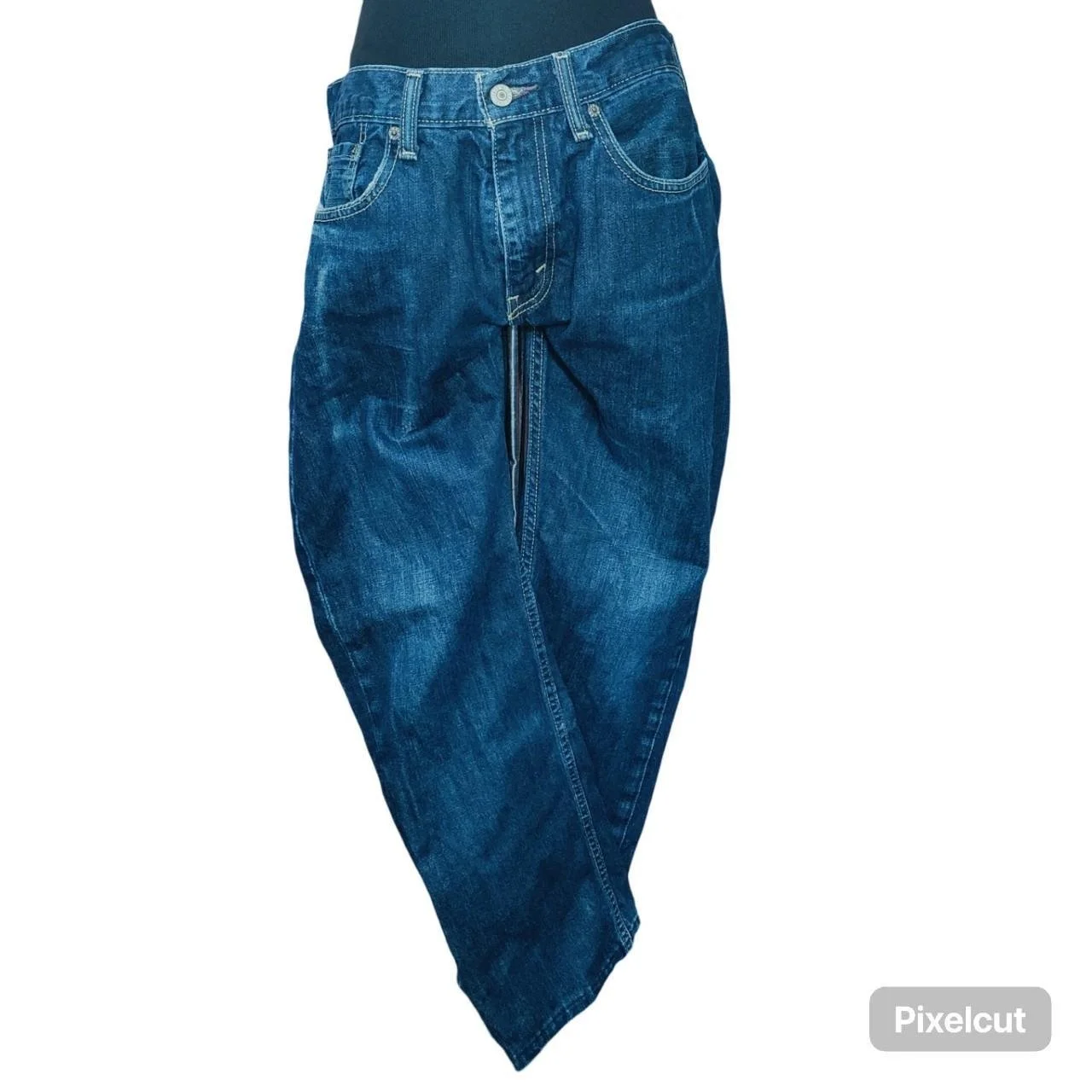 Men's Levi Strauss Co 559 Relaxed Straight Fit Blue Jeans 31" x 30"