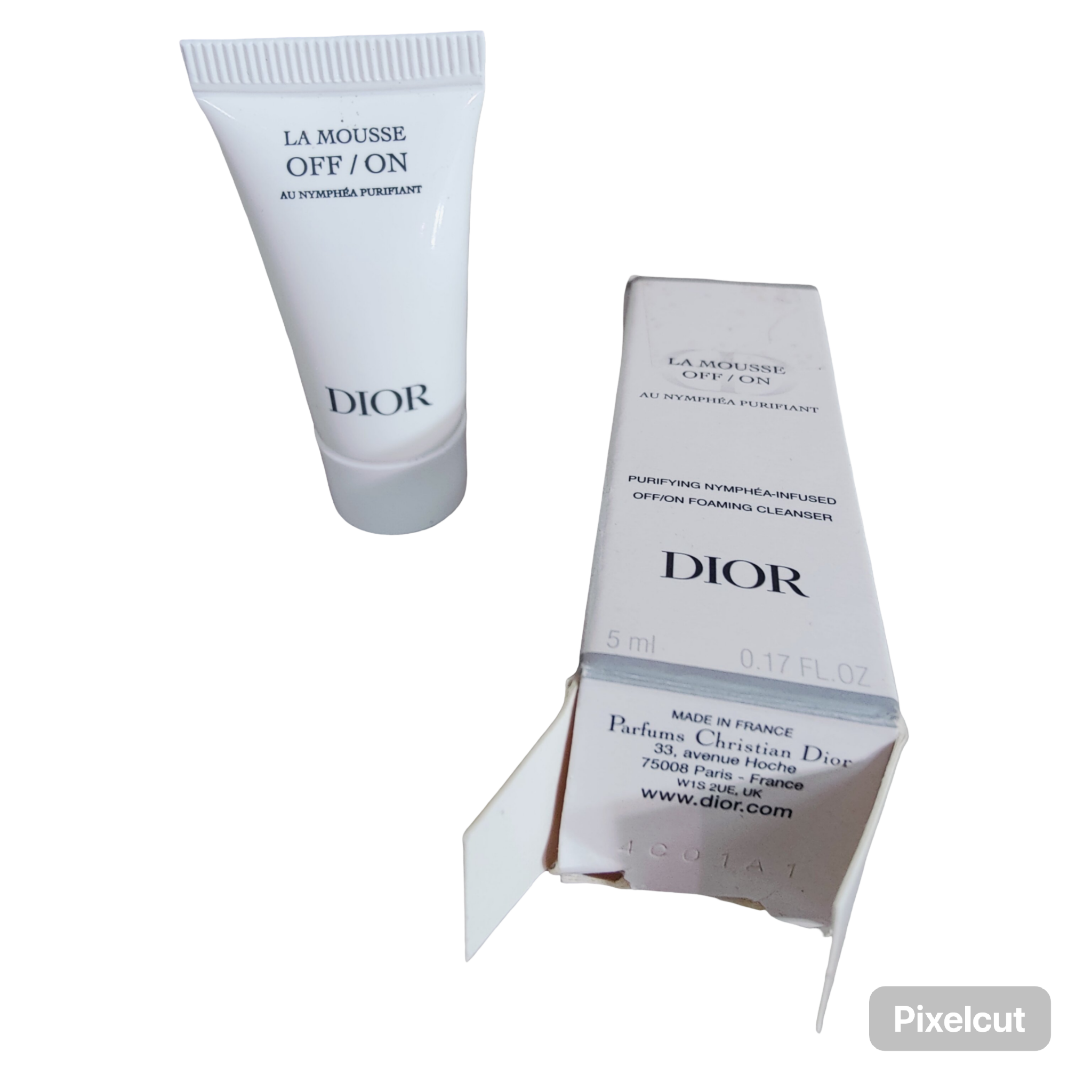 NEW DIOR La Mousse OFF/ON Foaming Face Cleanser, 5 mL 0.17 Fl oz