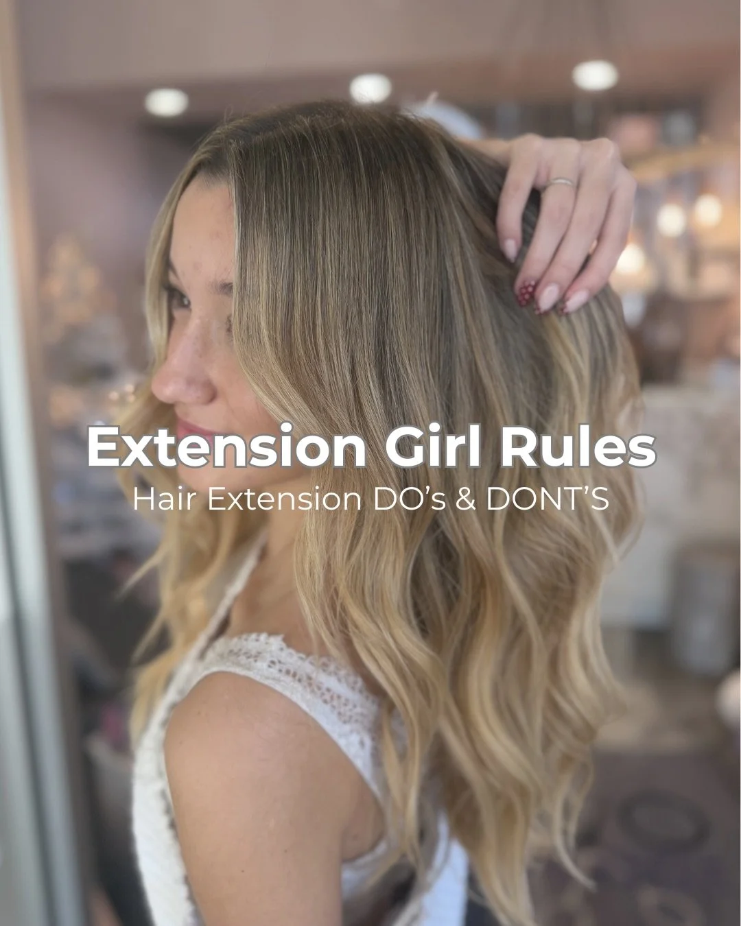 Let&rsquo;s be honest&hellip;
most extension damage is avoidable.

It&rsquo;s not the method, it&rsquo;s the maintenance.

If you&rsquo;re wearing extensions or thinking about getting them, these are non-negotiables ✨

Healthy hair = better longevity