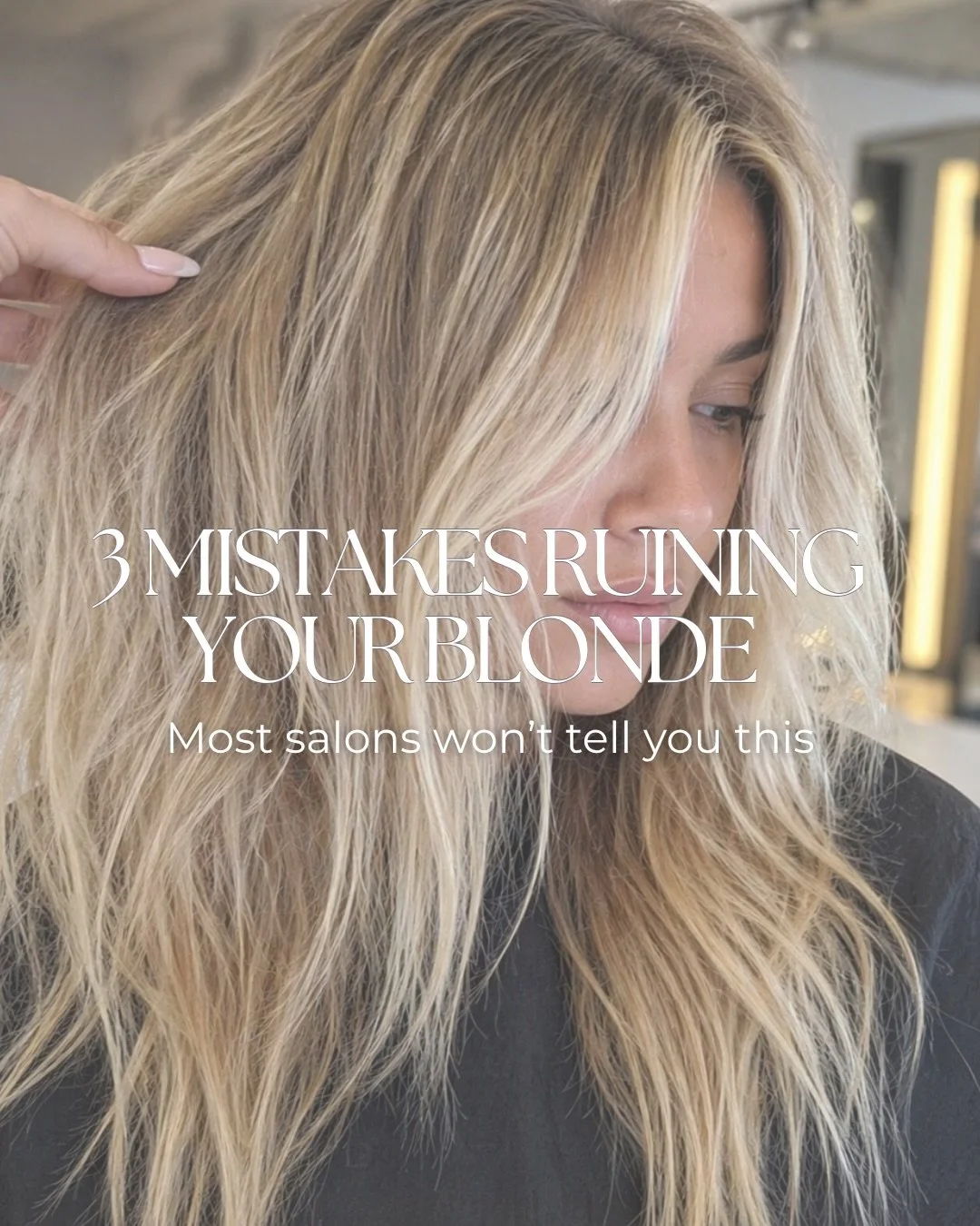Blonde gone wrong usually isn&rsquo;t dramatic&hellip;

It&rsquo;s subtle.

Overlapping.
Wrong toning.
No real plan.

And suddenly your hair feels dry, flat, and impossible to manage. 😫

Good blonding isn&rsquo;t just about getting lighter.
It&rsquo