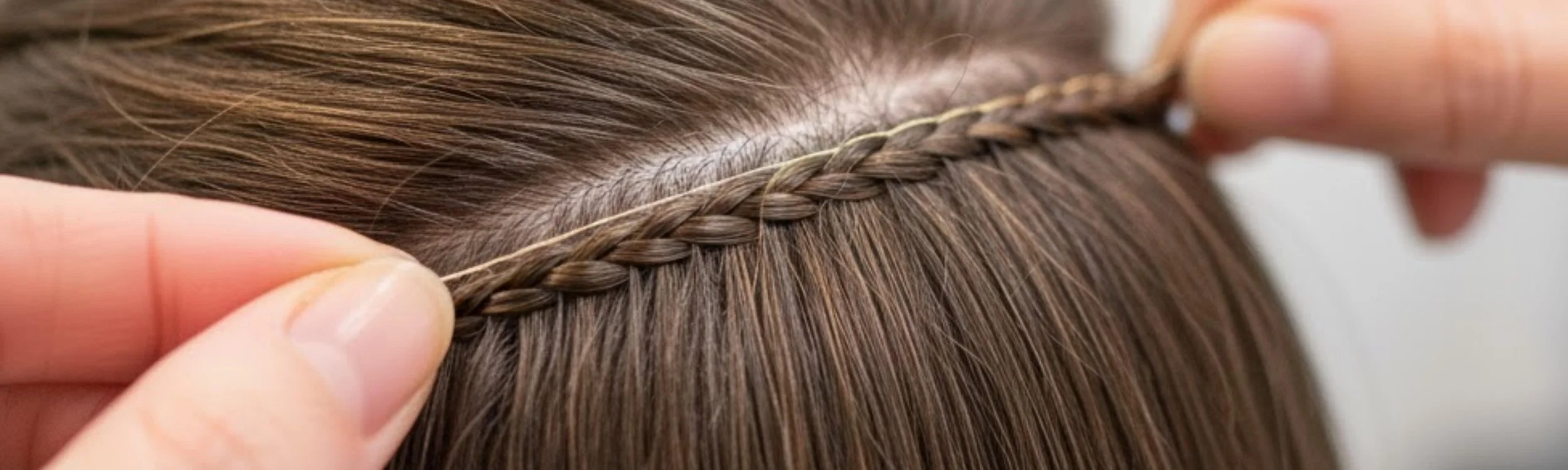 What Are Hand-Tied Hair Extensions?