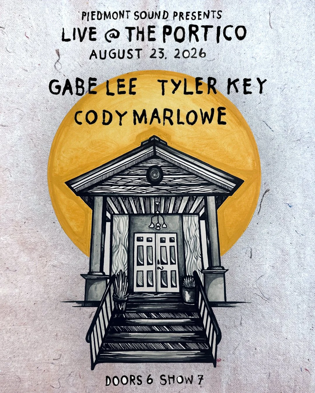 Gabe Lee, Tyler Key, and Cody Marlowe Live at The Portico