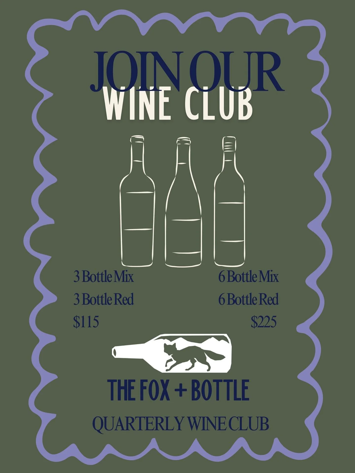 Check your inbox! Our November Ap&eacute;ro is 5 weeks away! Interested in joining The Fox + Bottle Wine Club? Reach out to us for more information 🧡

We are so excited for this Fall Season and all the changes to come inside our home over the next m