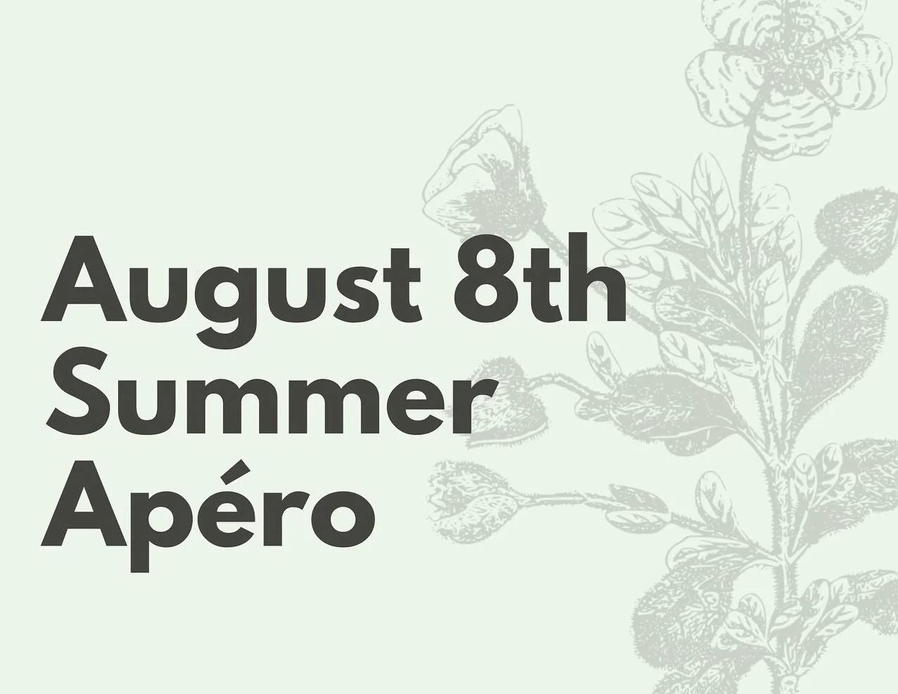 We will be closing on Friday August 8th at 5pm for our August Wine Club Release!

Club Members we are so excited to host our first Ap&eacute;ro as The Fox + Bottle! Nine curated wines to enjoy, a variety of bites, live music, and a good time of mingl