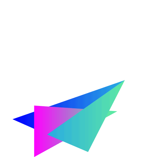 Black background with white text that reads 'The Futting Alliance' and a colorful abstract geometric shape below