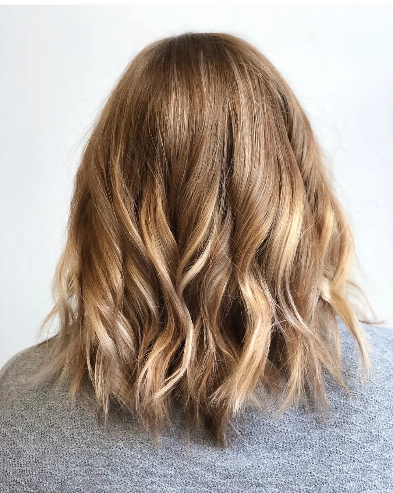 Balayage hair color by Chicago colorist at eq studio