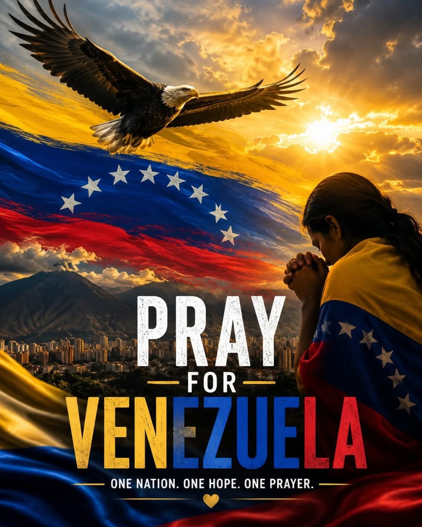 To the resilient and incredible people of Venezuela:

In moments of trial, the true strength of a nation is not measured by the challenges it faces but by the unbreakable bond of its people. 🇻🇪

Today, we stand in solidarity with every community af