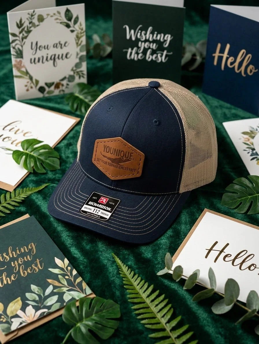 Leather Patch Hat