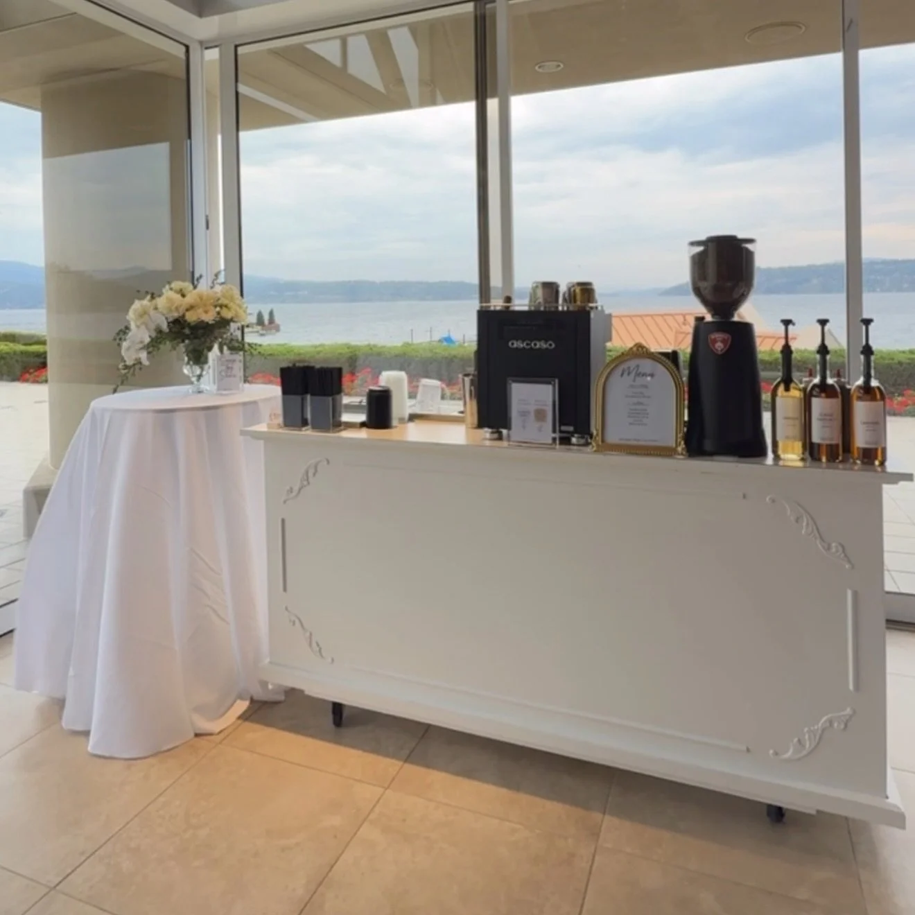 The biggest event in the books, learned a lot, thank you for letting me be part of your big day Kirill &amp; Emma.
.
.
.
.
.
#kozycoffee #coffeecart #wedding #weddingevents #lovestory #events #coffeeevents