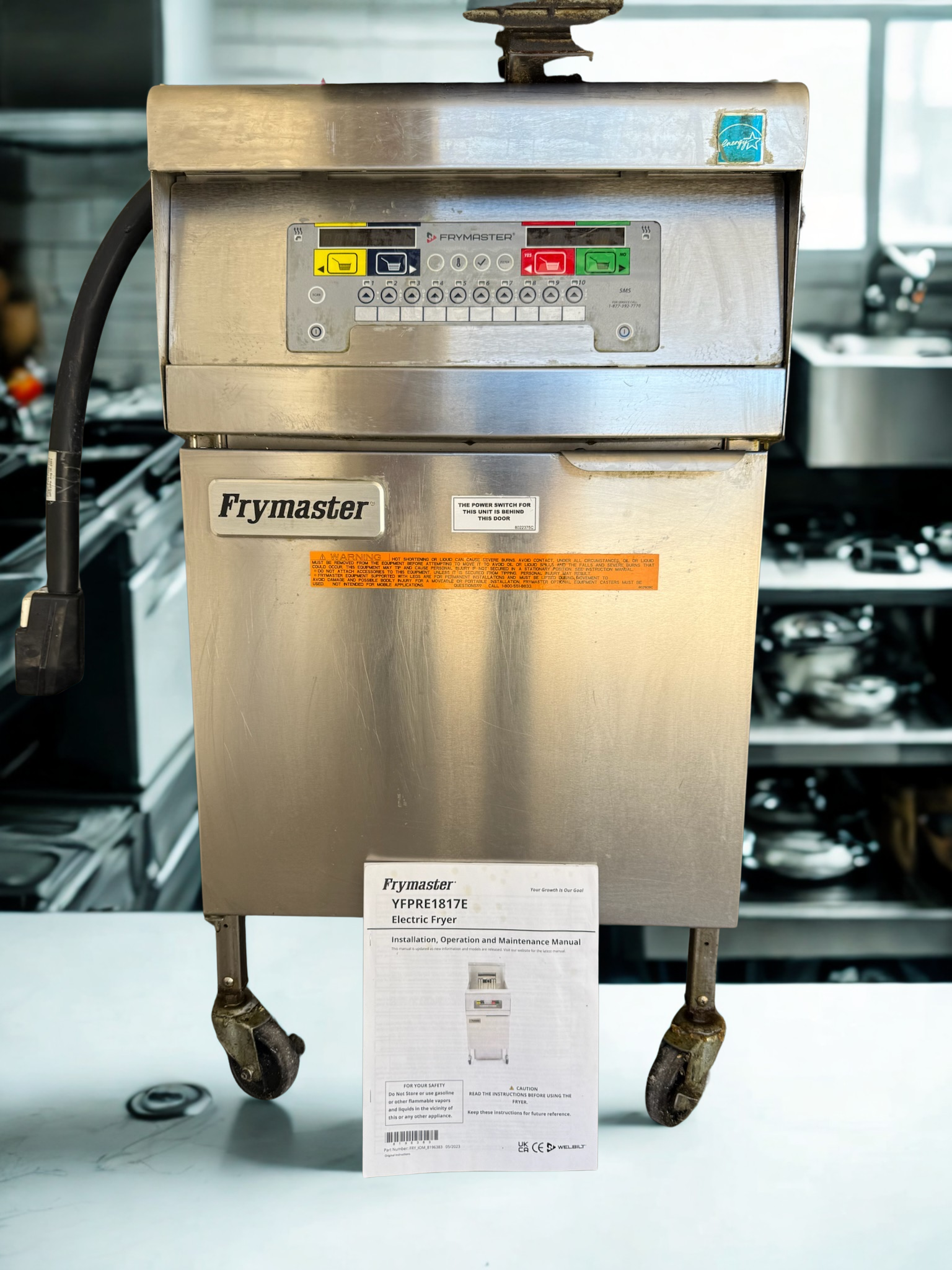 Frymaster Electric Deep Fryer - c/w filtration system