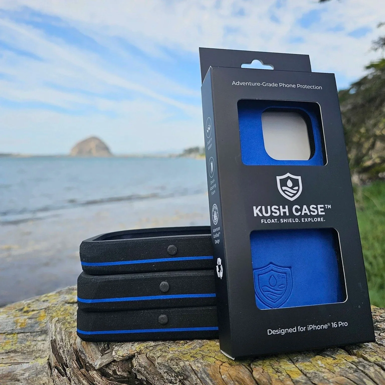 Kush Case™ iPhone 16 Pro - Ocean Blue