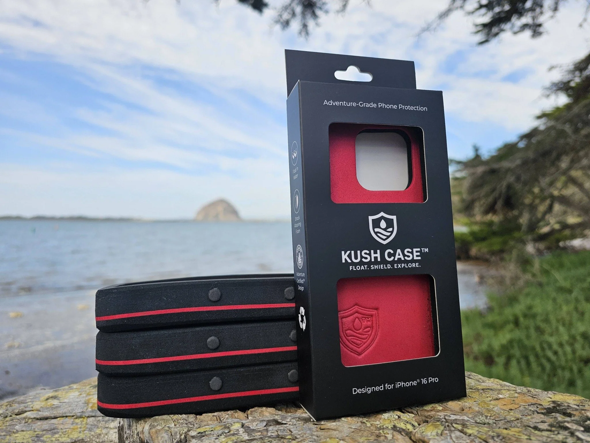 Kush Case™ iPhone 16 Pro - Ruby Red