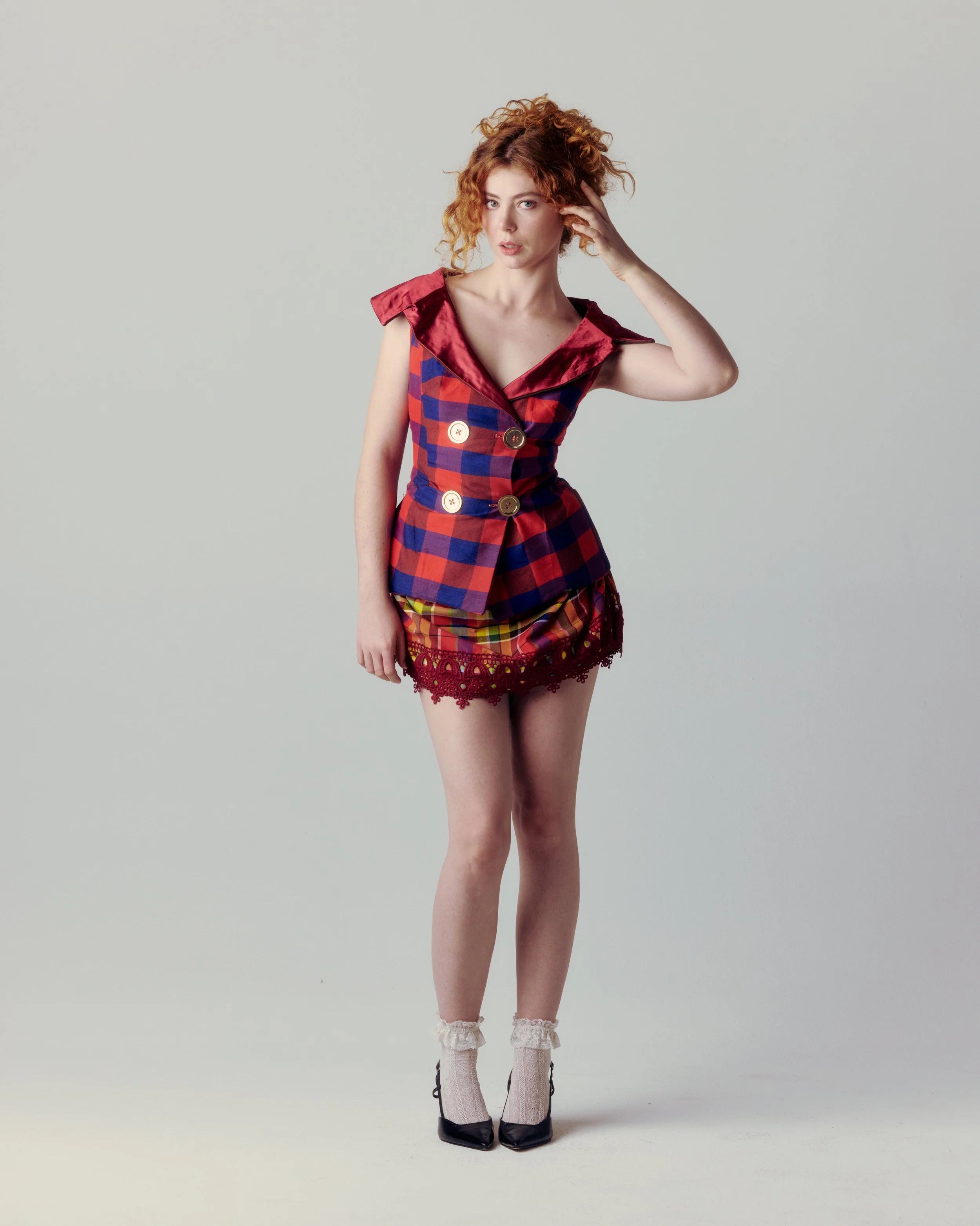 The Poppy Vest by Savannah Rose, Cirque de L'amour collection
