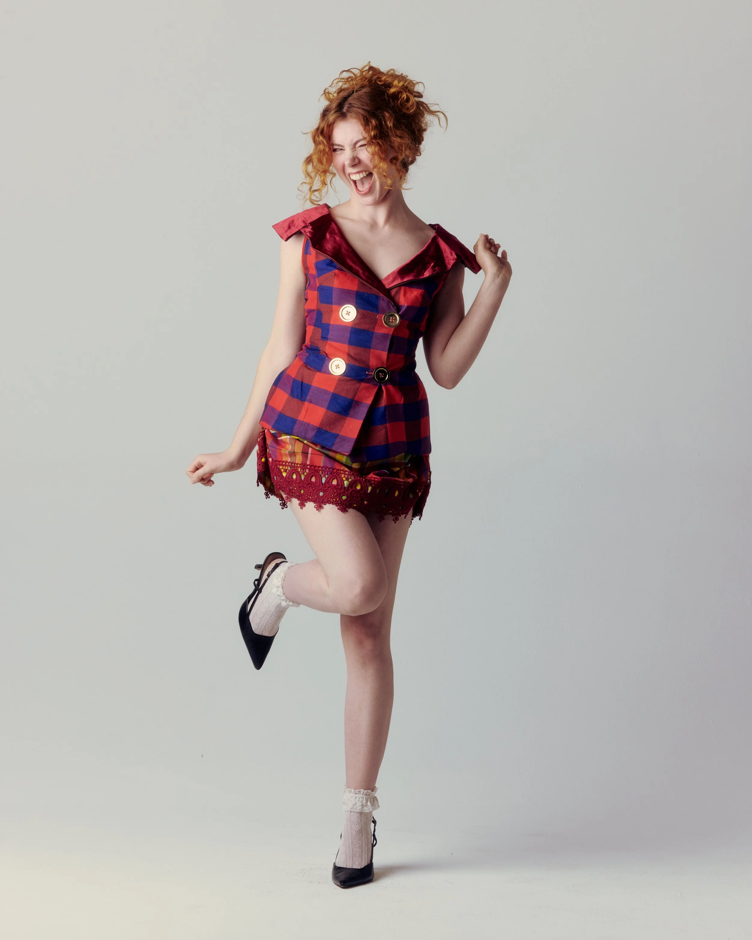 The Poppy Mini Skirt by Savannah Rose, Cirque de L'amour collection