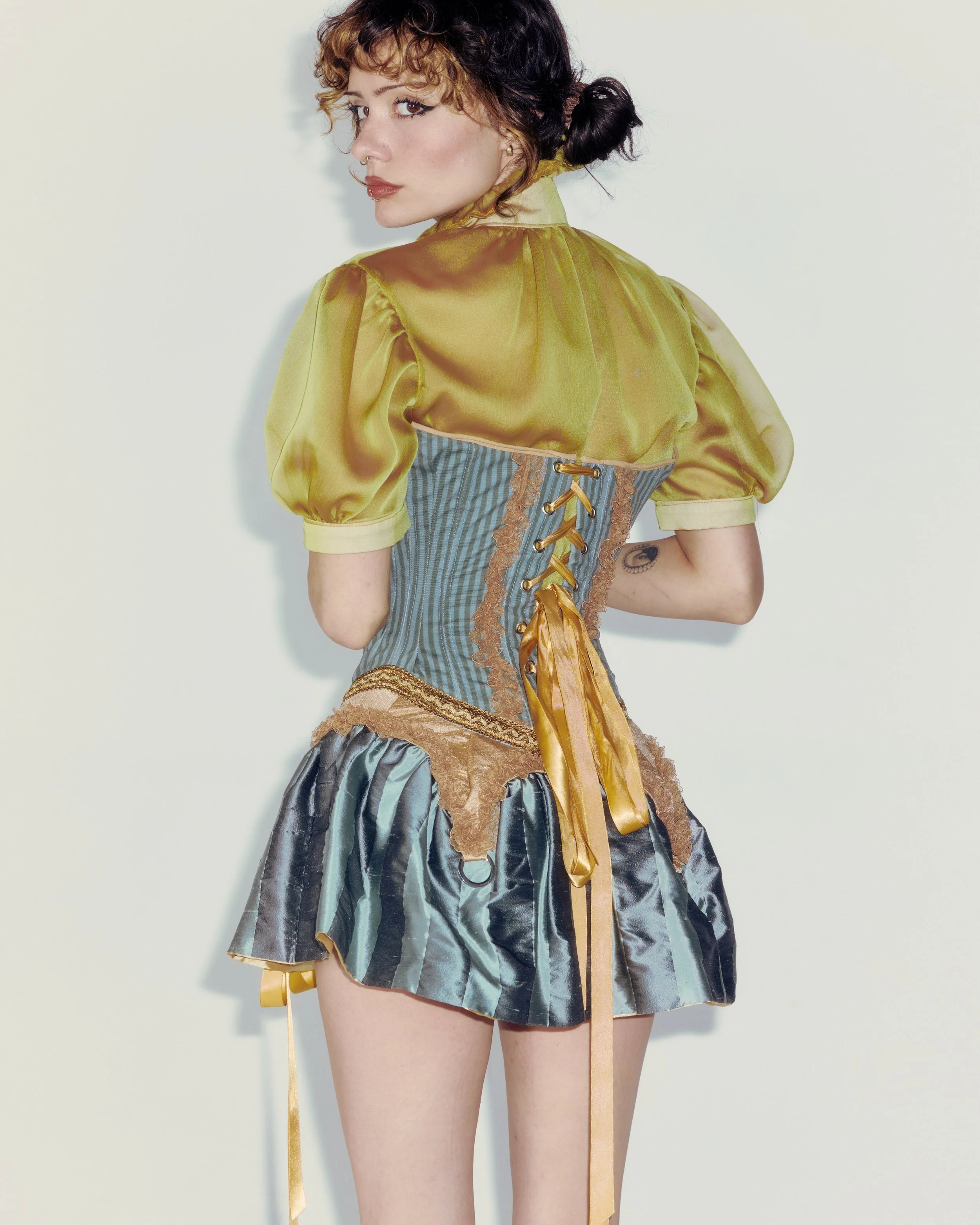 The Harlow Blouse by Savannah Rose, Cirque de L'amour collection