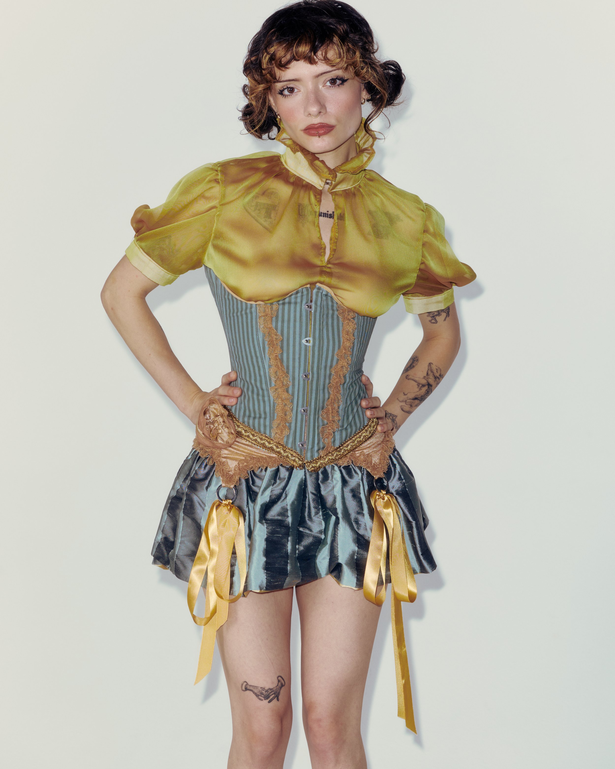 The Harlow Mini Skirt by Savannah Rose, Cirque de L'amour collection