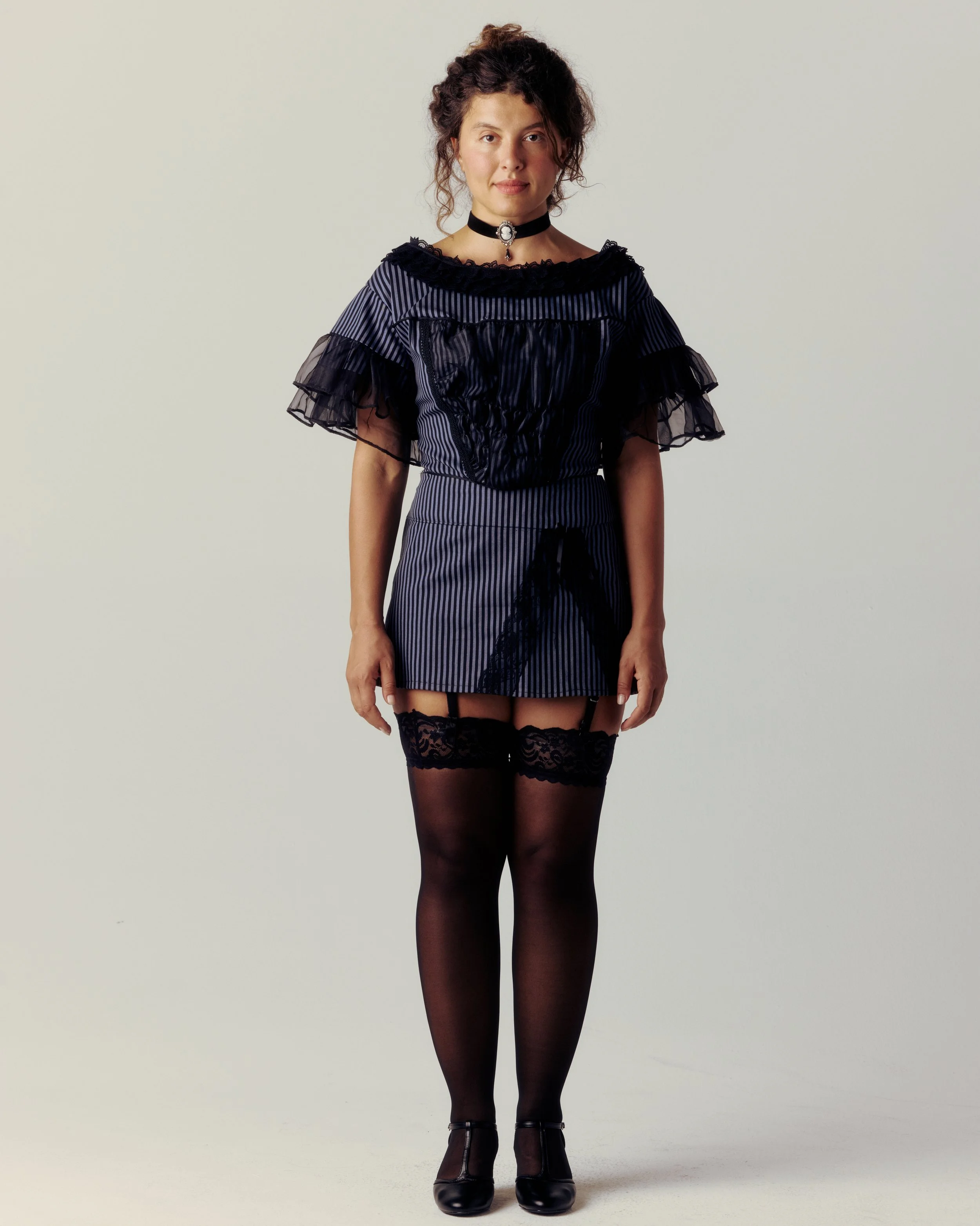 The Pierrette Mini Skirt by Savannah Rose, Cirque de L'amour collection