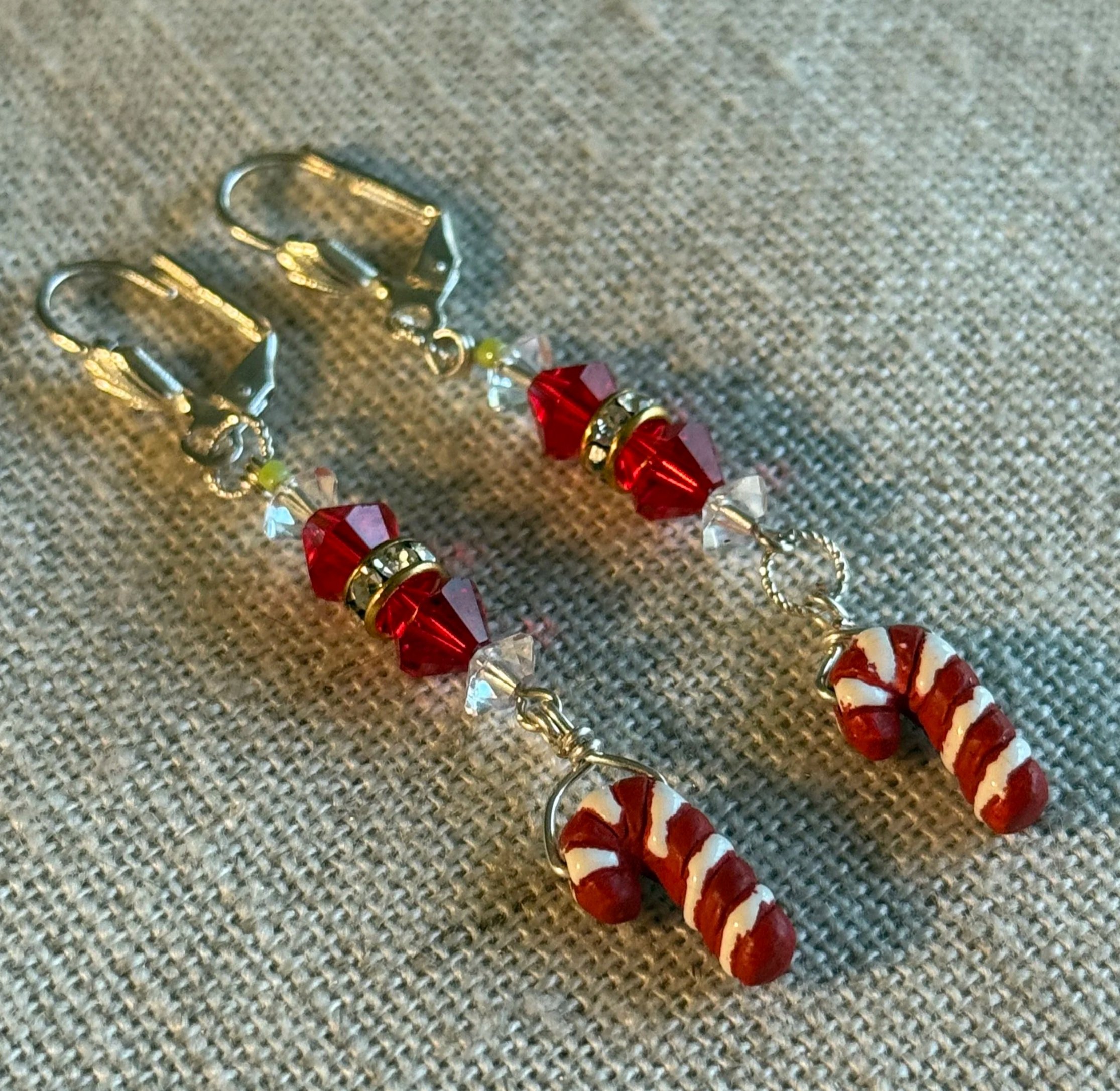Candy Cane Earrings