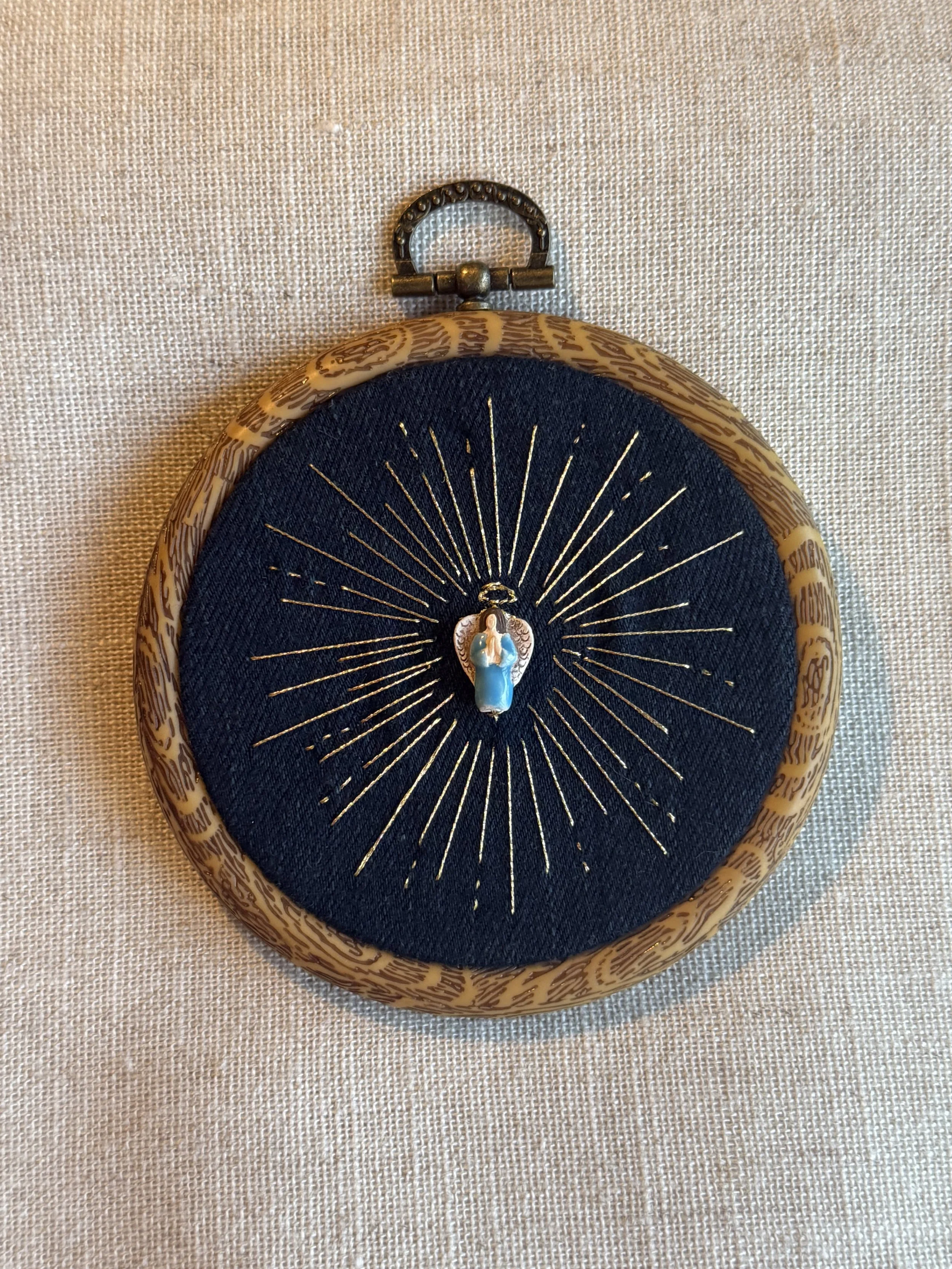 Angel Embroidery Ornament