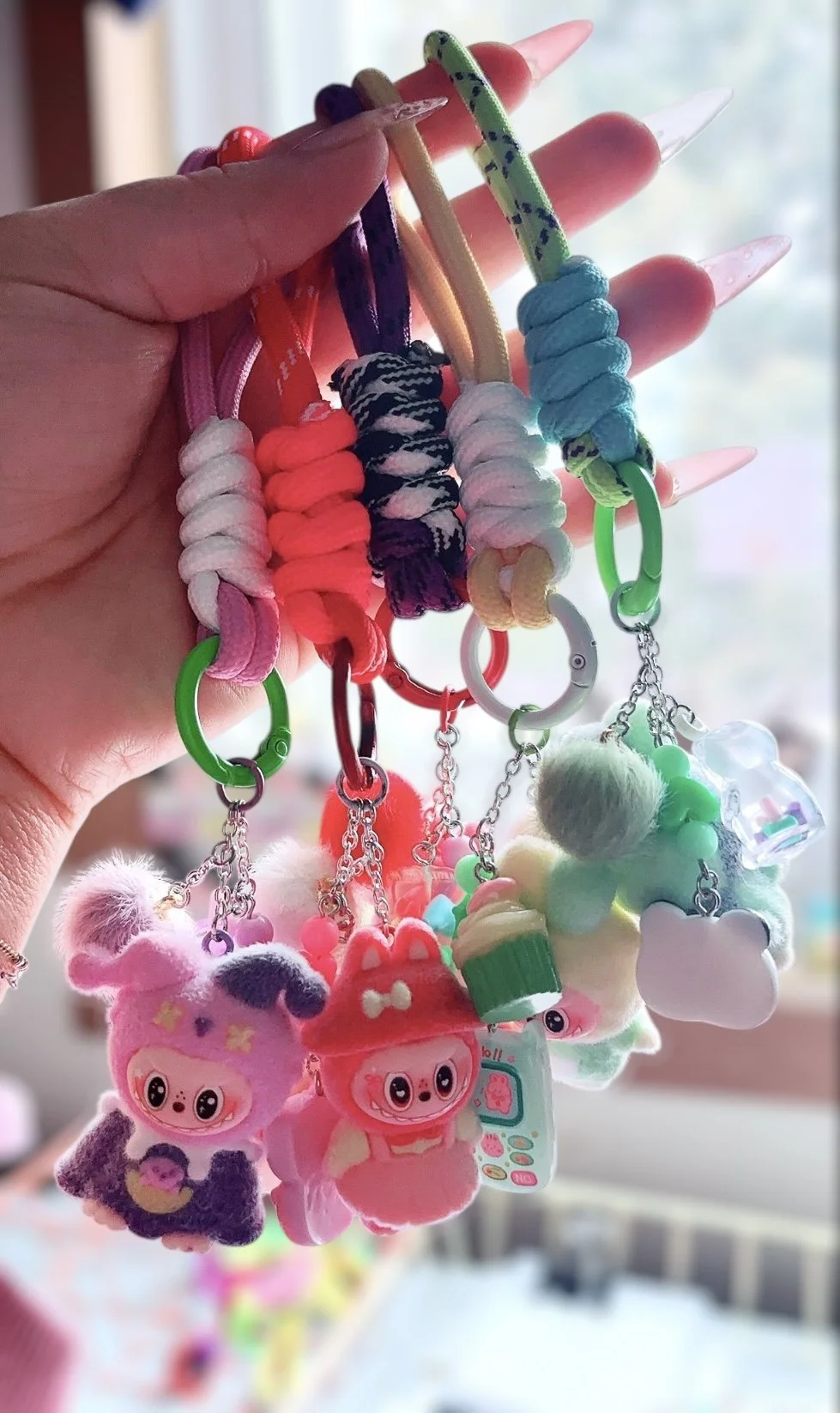 Labubu Keychain (Strap&Clasp)
