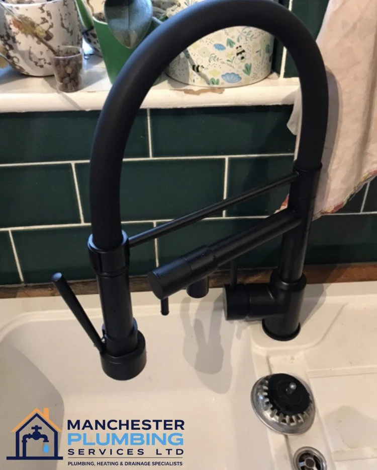 Kitchen tap installation completed in Stretford Manchester