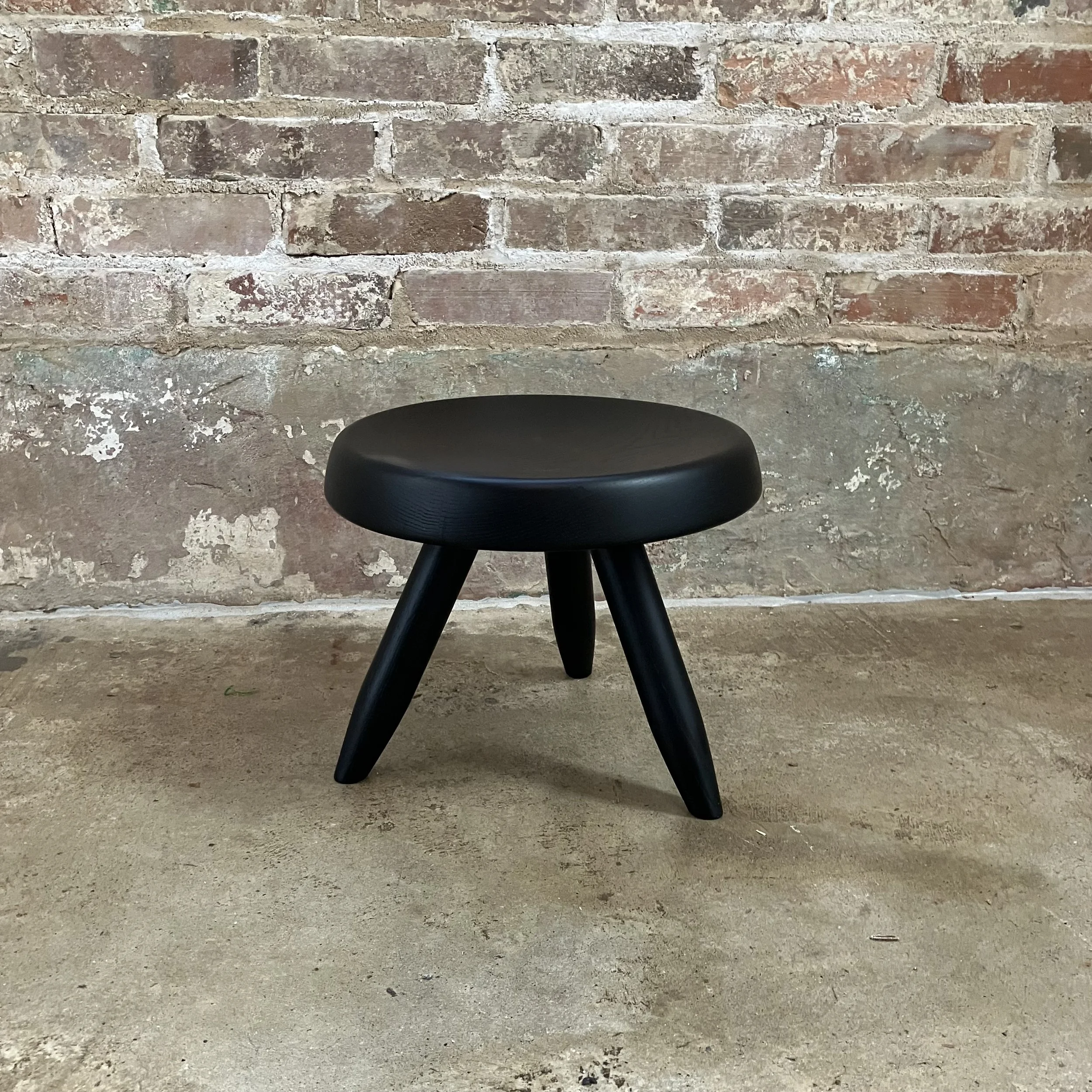 Perriand Tabouret Berger Stool - Black