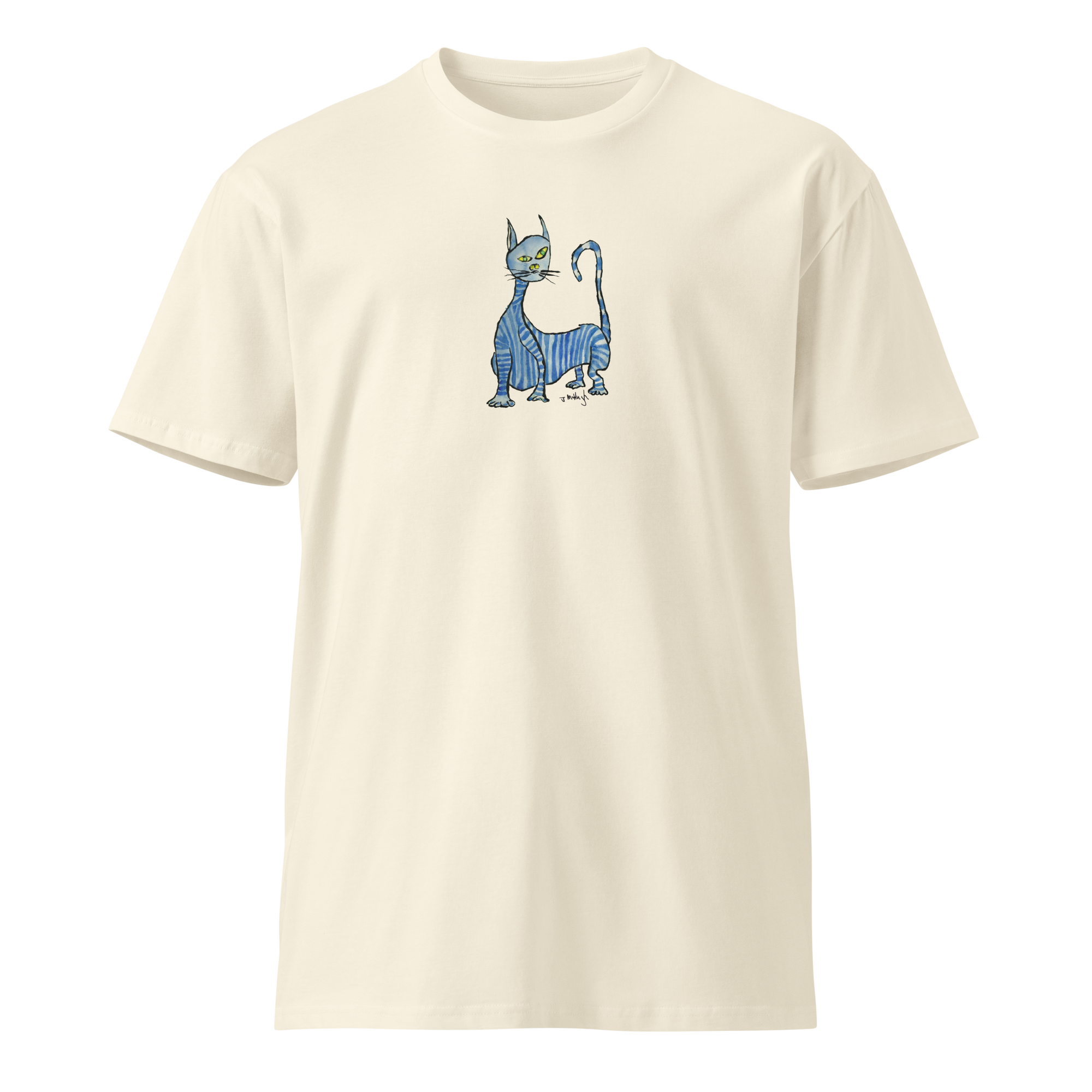 The Other Cat- light color tees