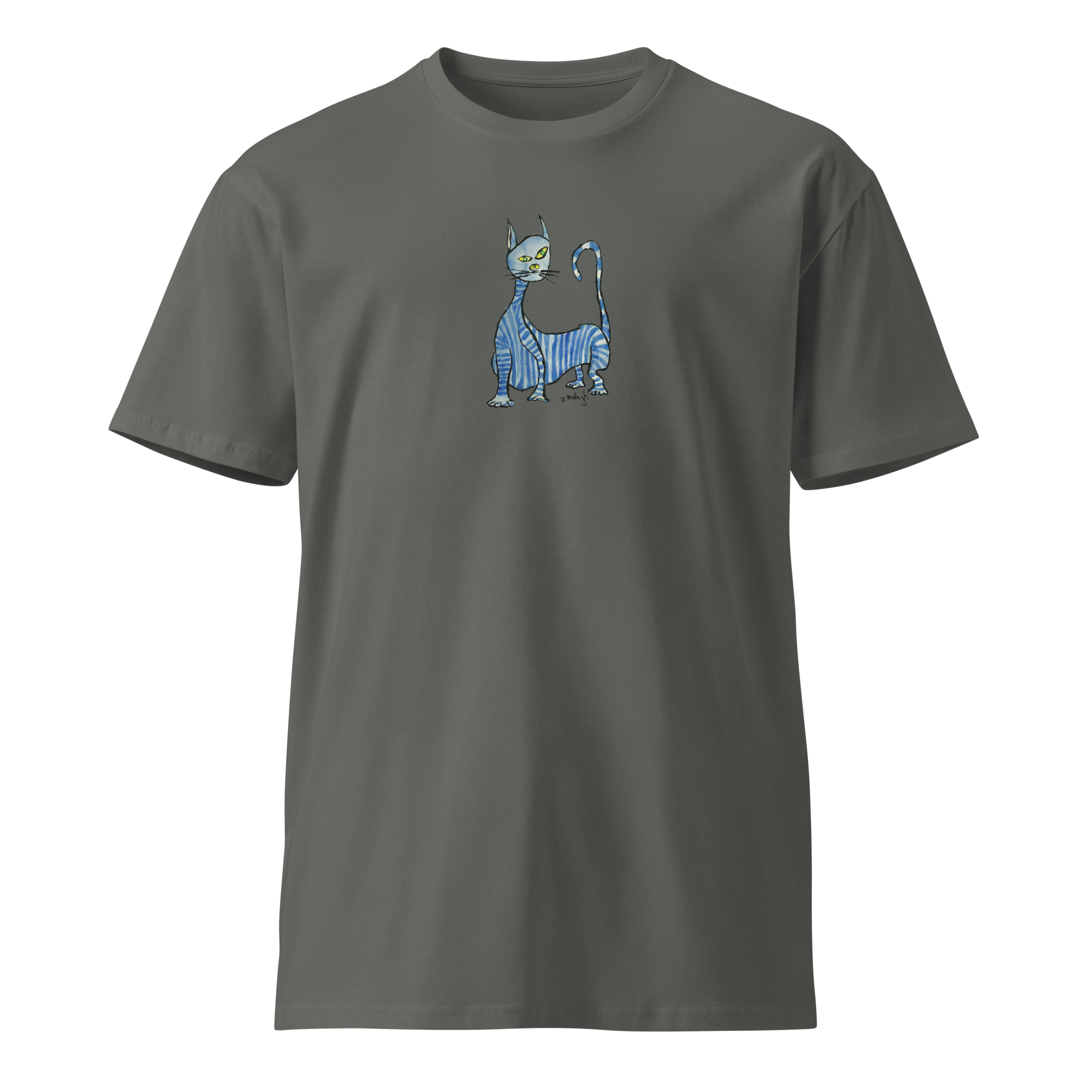 The Other Cat- light color tees