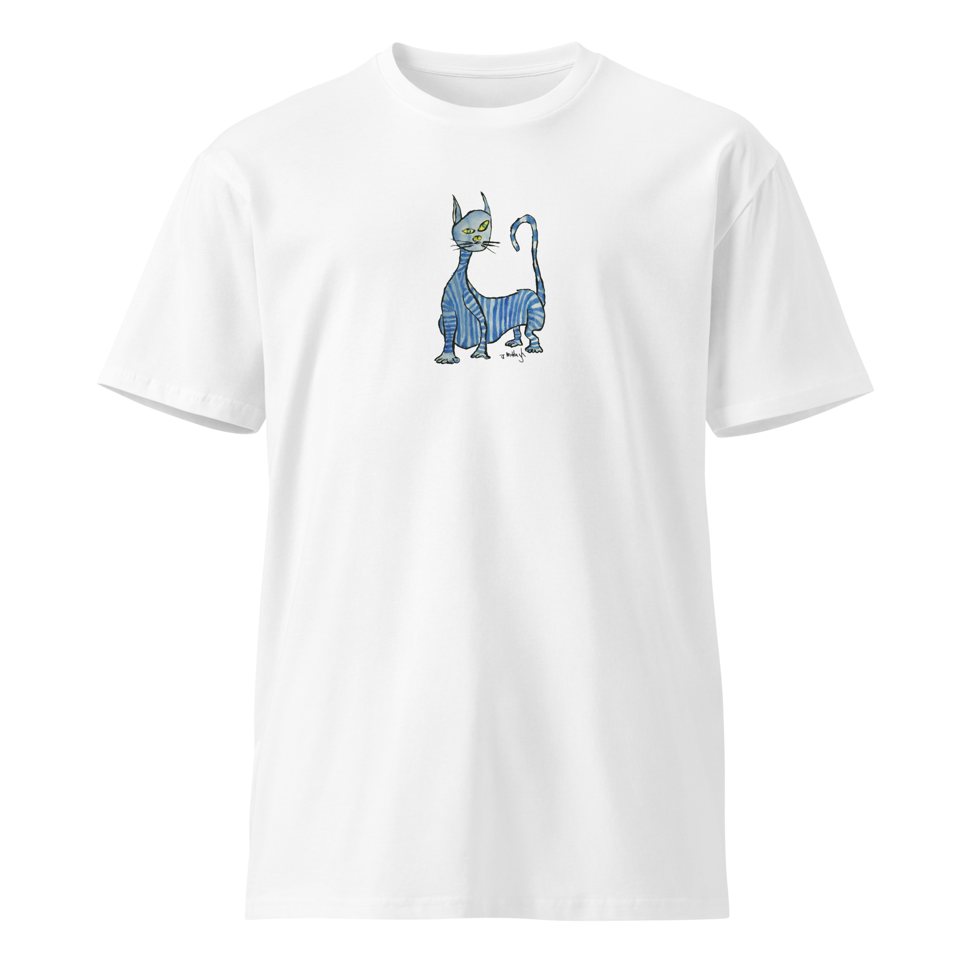 The Other Cat- light color tees