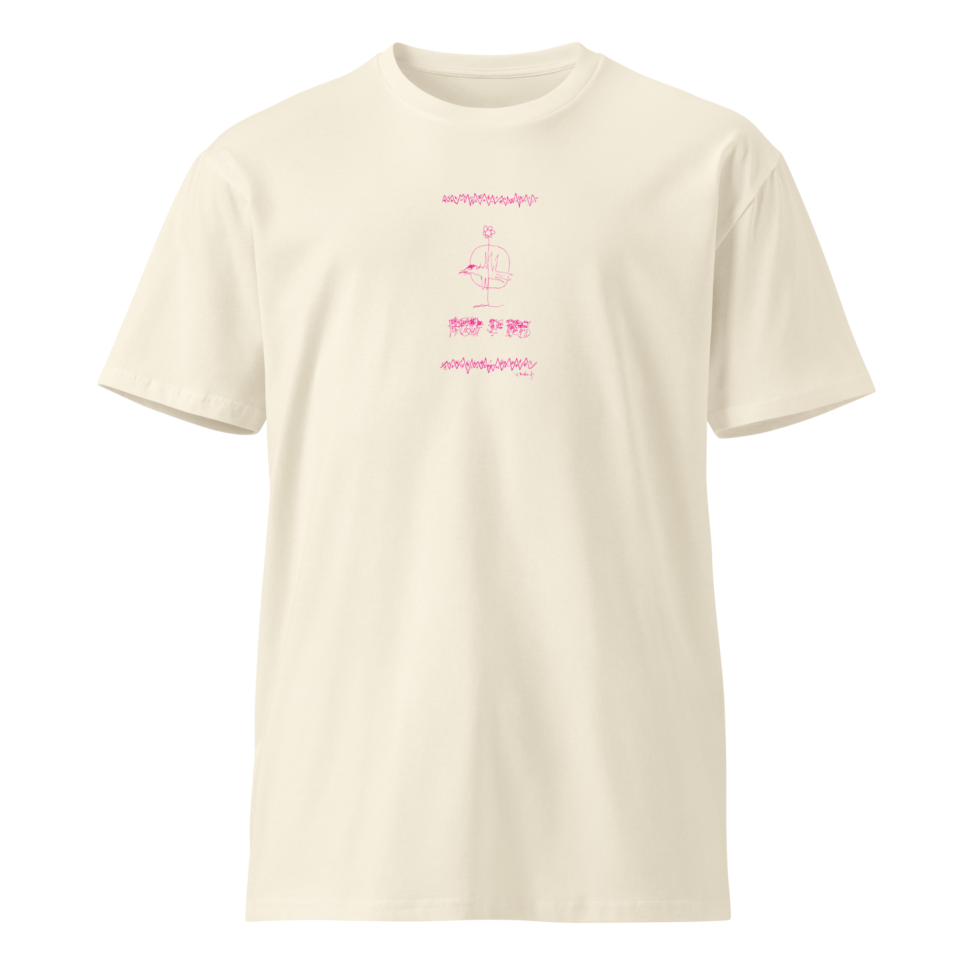 Badass Bird - pink print