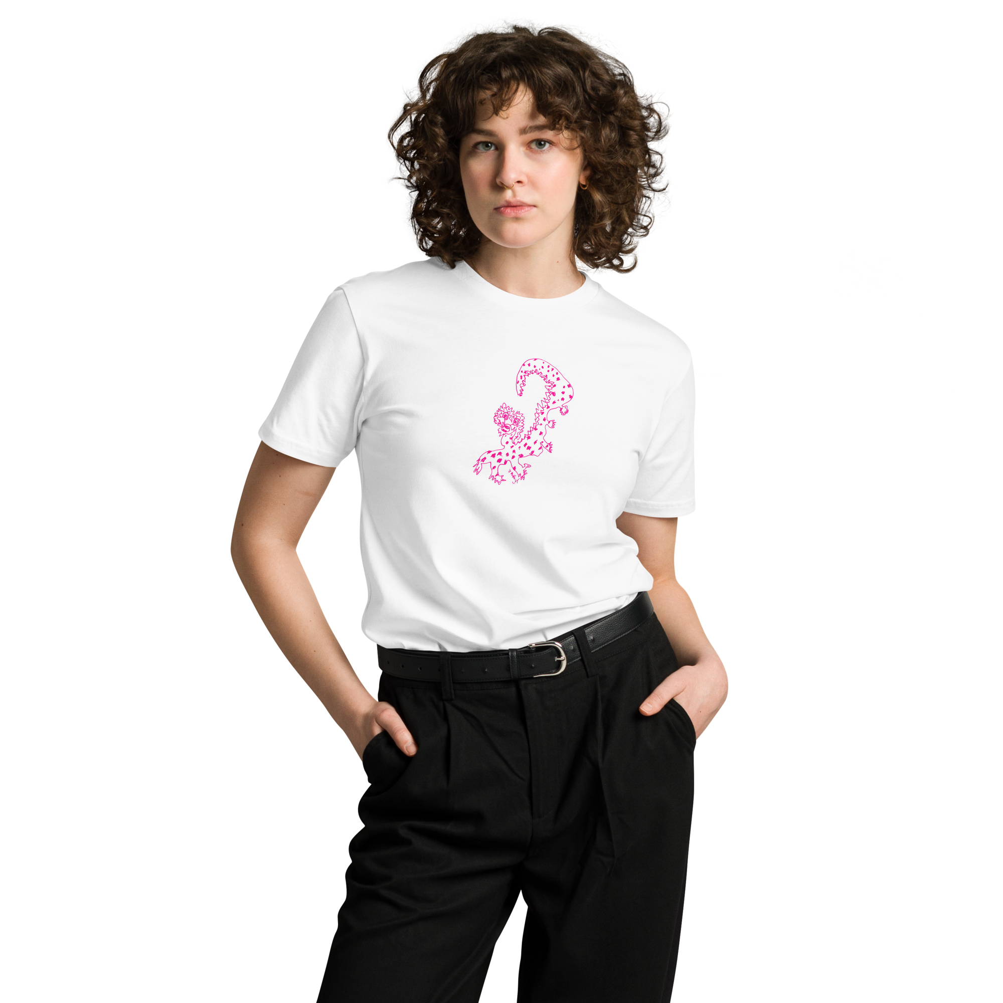 Cleaver Dragon- pink print