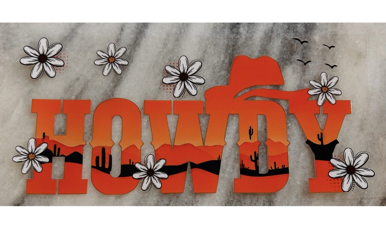 Howdy Decal