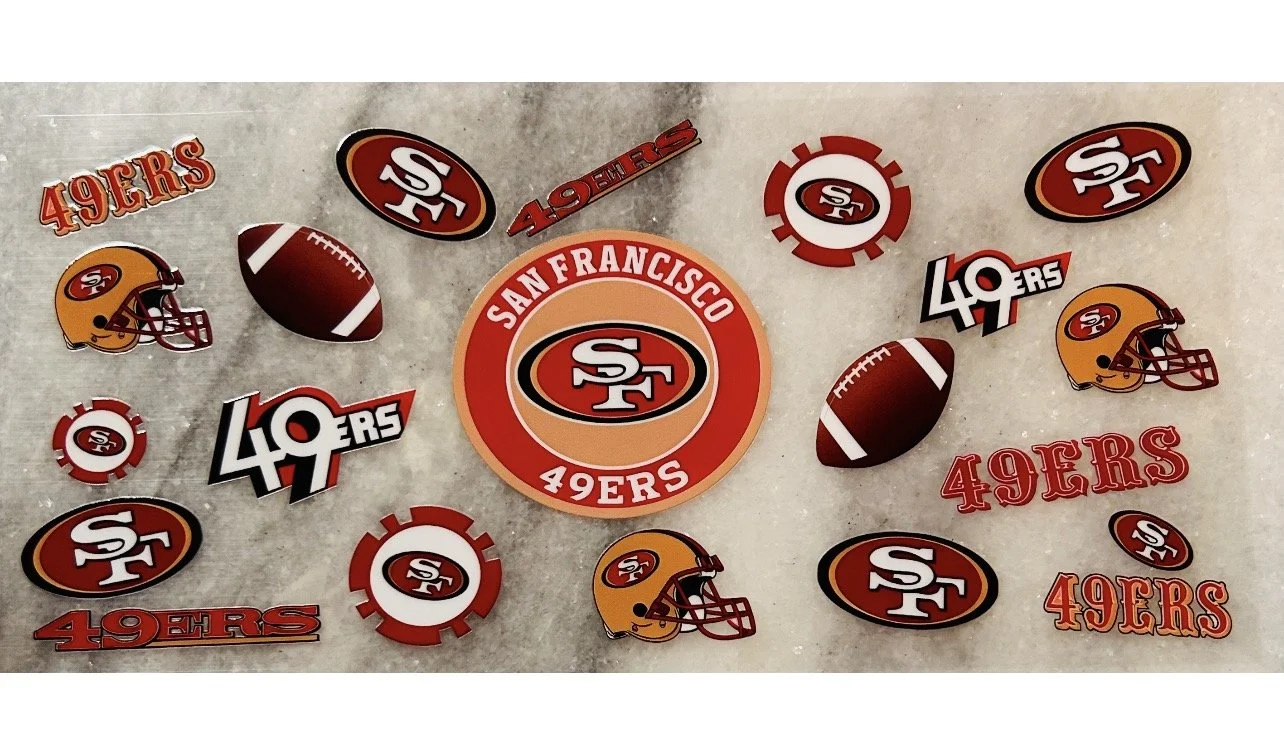 49ers Decal