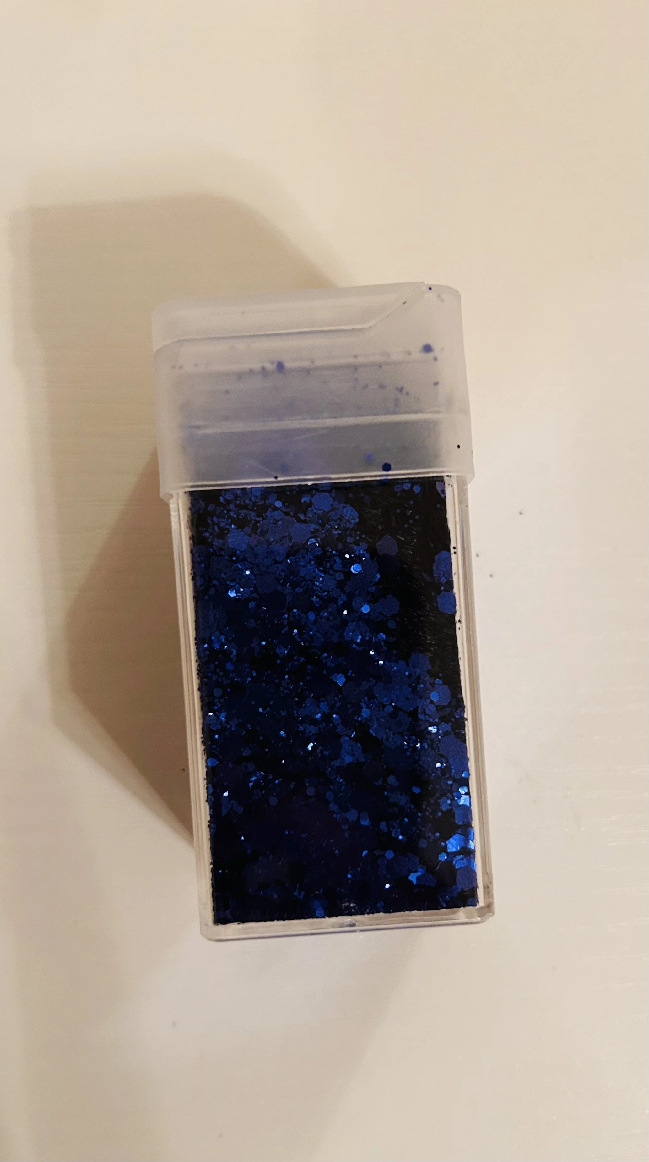 Royal blue glitter