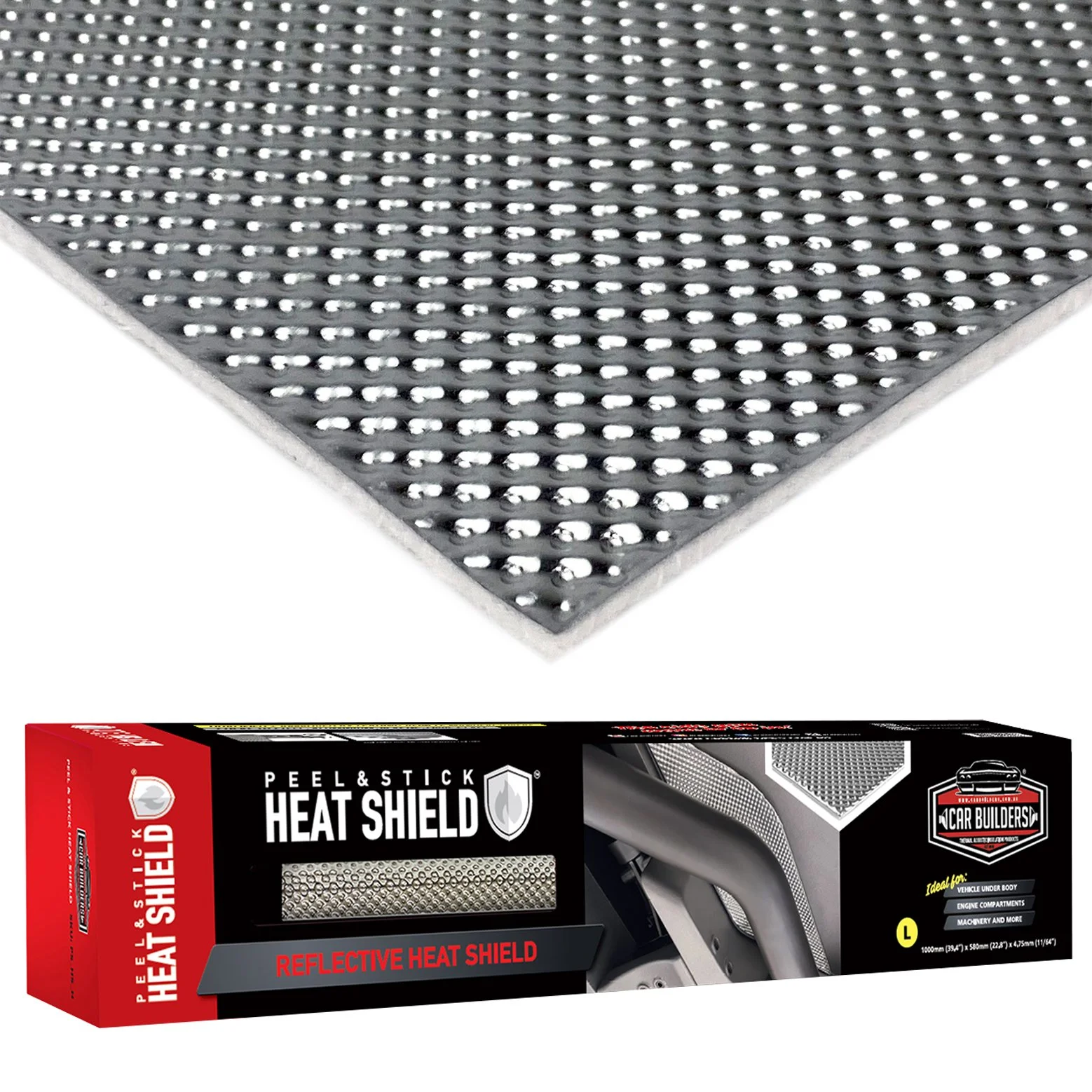 Car Builders Peel and Stick Heat Shield
