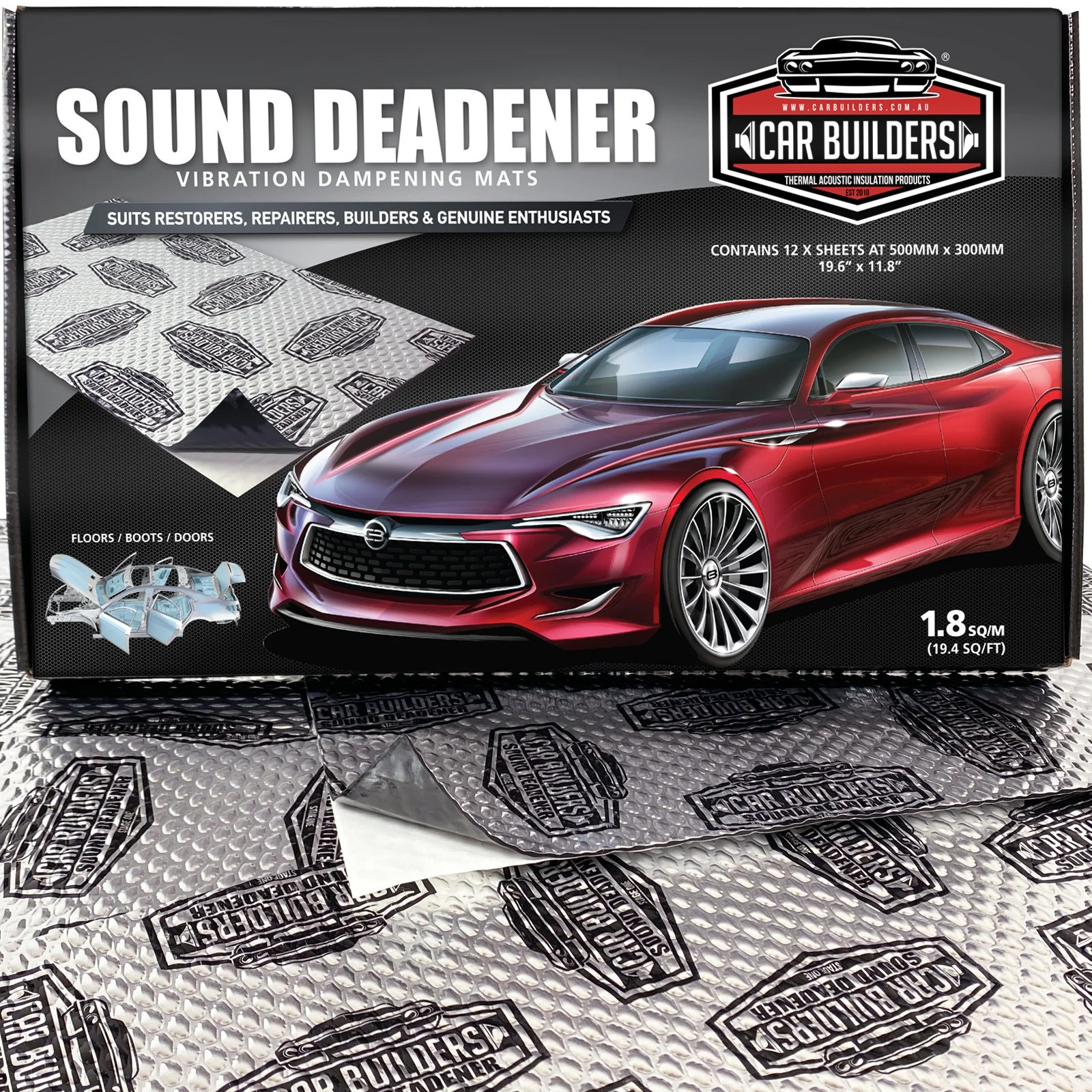 Car Builders Stage 1 Sound Deadener